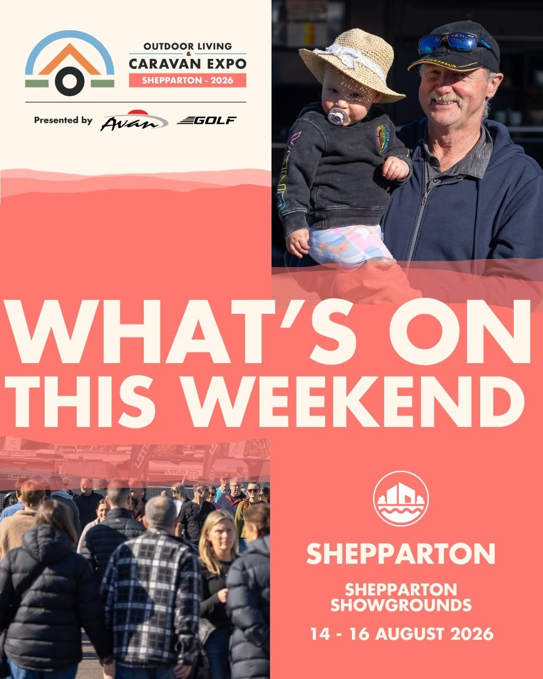 Shepparton Outdoor Living & Caravan Expo — 4x4 spectator event in Melbourne, VIC on Friday 14 August 2026