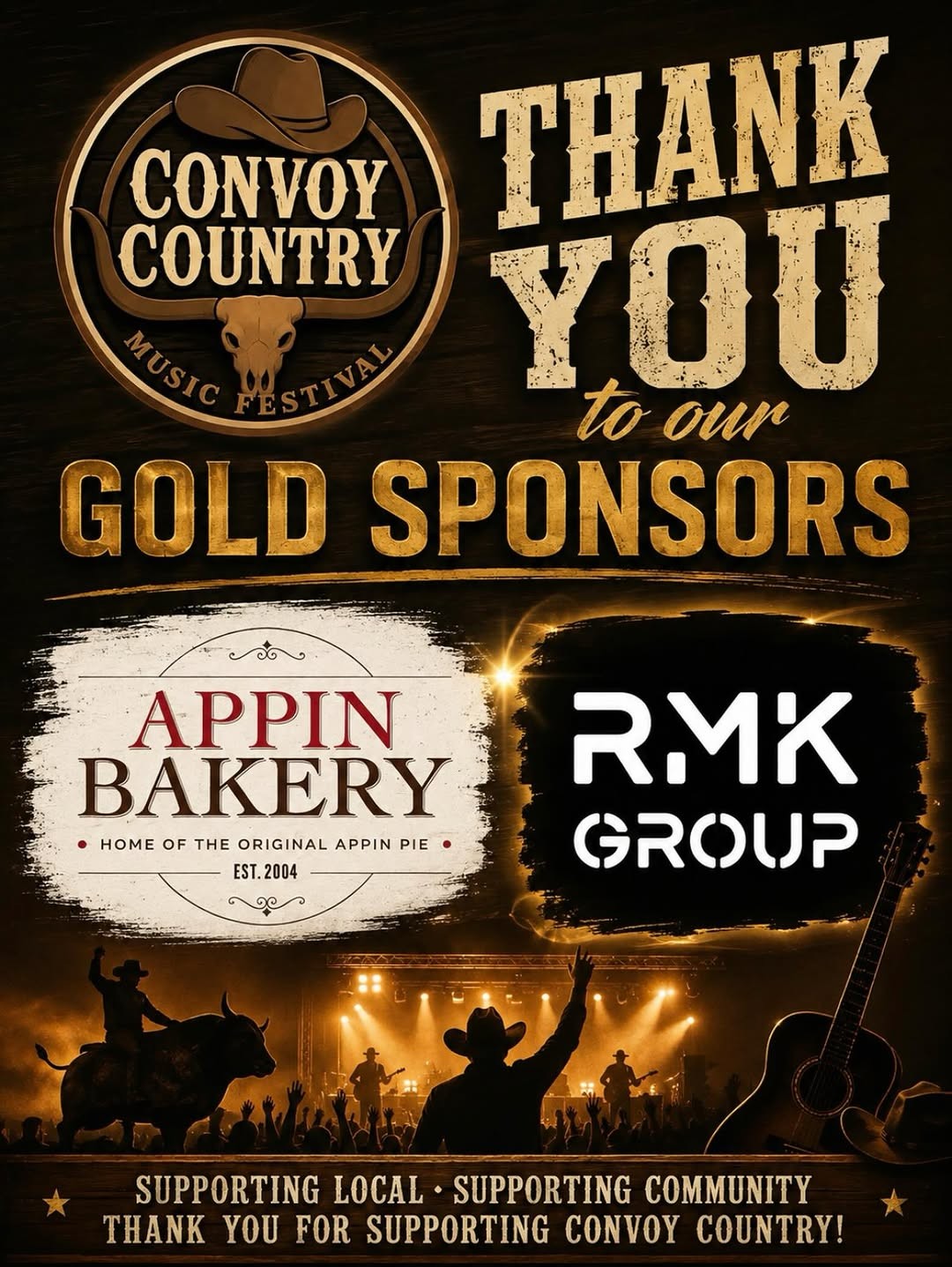 Convoy Country Music Festival — 4x4 spectator event in Wollongong, NSW on Saturday 17 October 2026