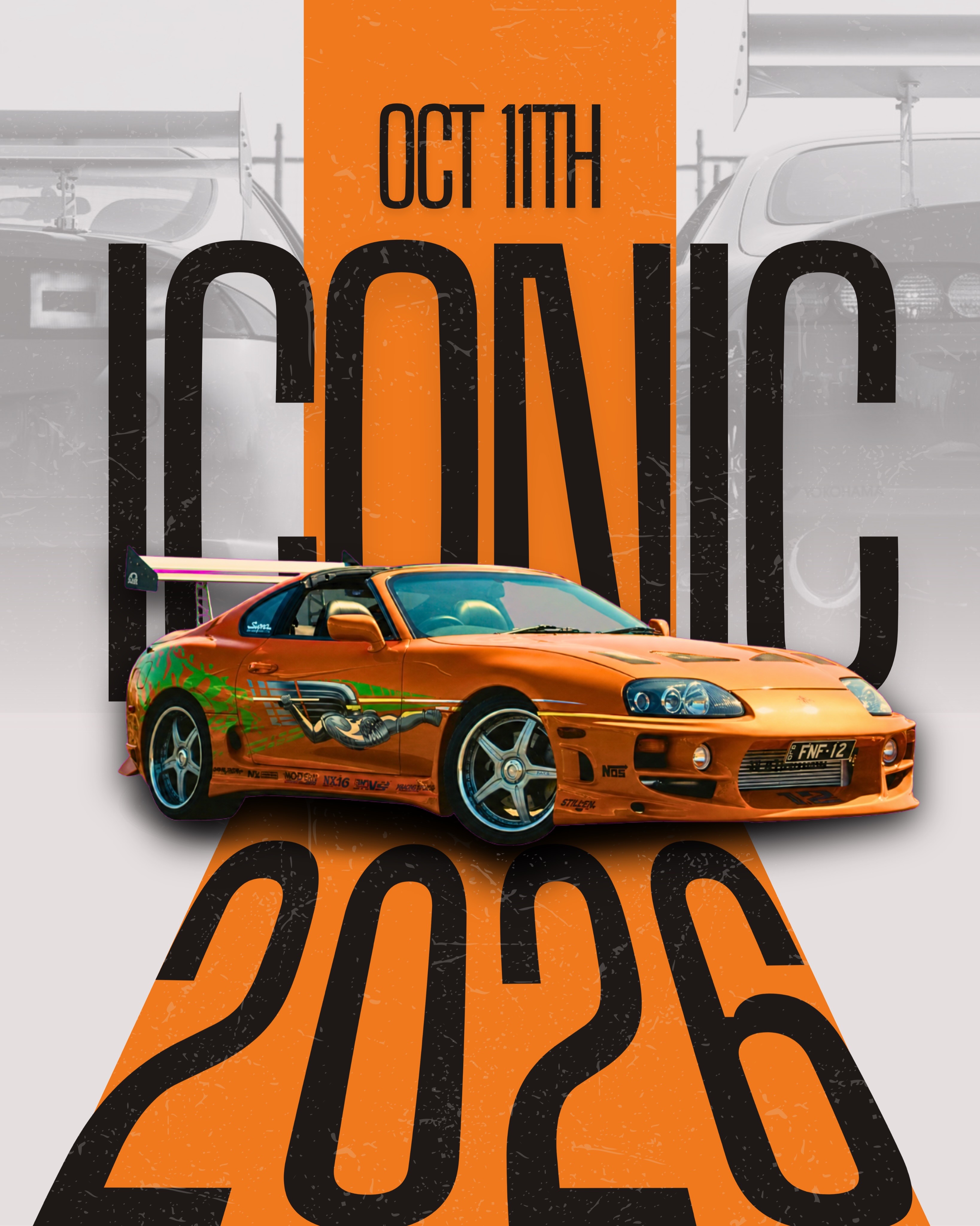 ICONIC 2026 — Euro/JDM spectator event in Brisbane, QLD on Sunday 11 October 2026