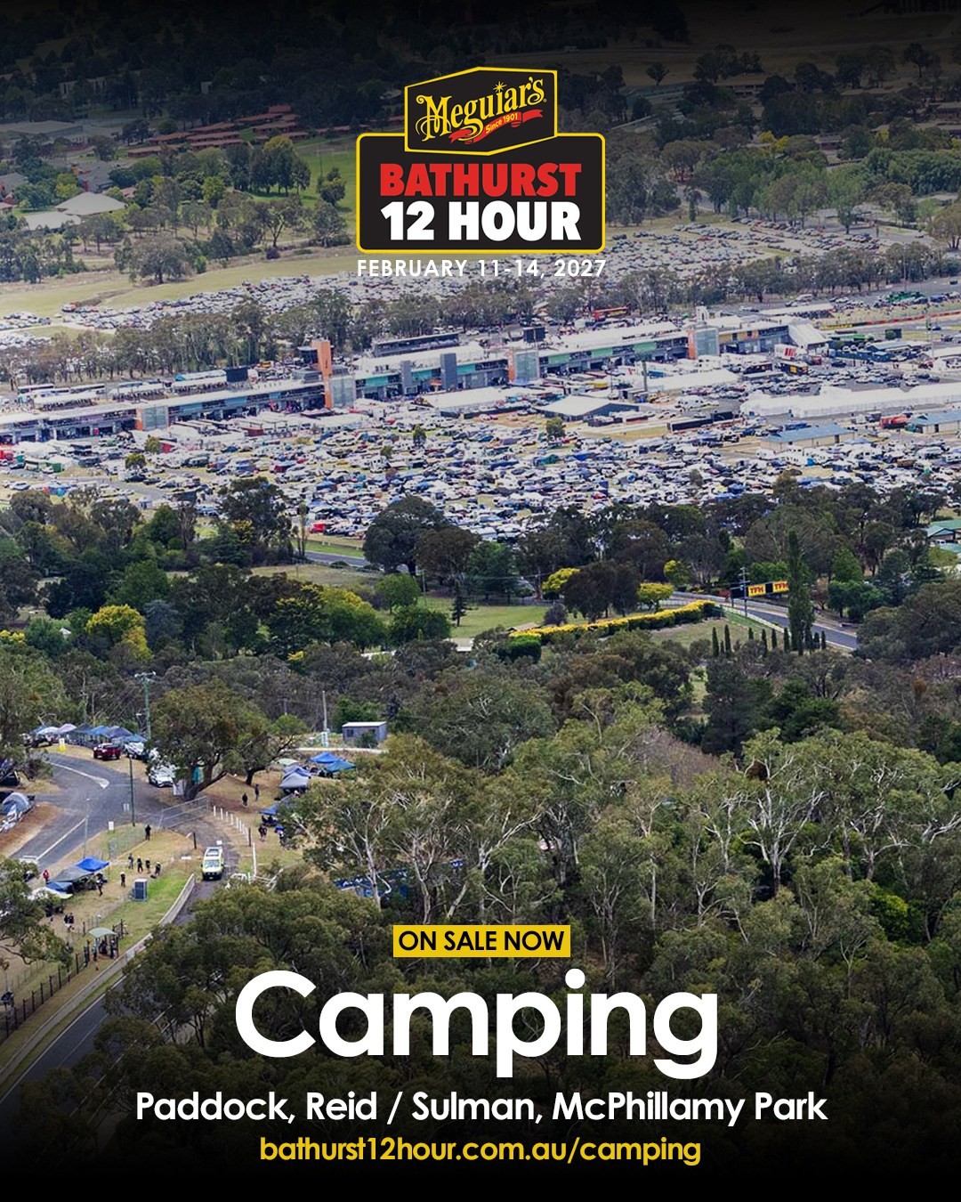 Meguiar's Bathurst 12 Hour — Euro/Exotic spectator event in Bathurst, NSW on Sunday 14 February 2027