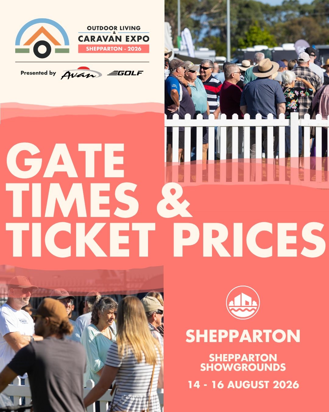 Outdoor Living & Caravan Expo Shepparton — 4x4 spectator event in Melbourne, VIC on Friday 14 August 2026