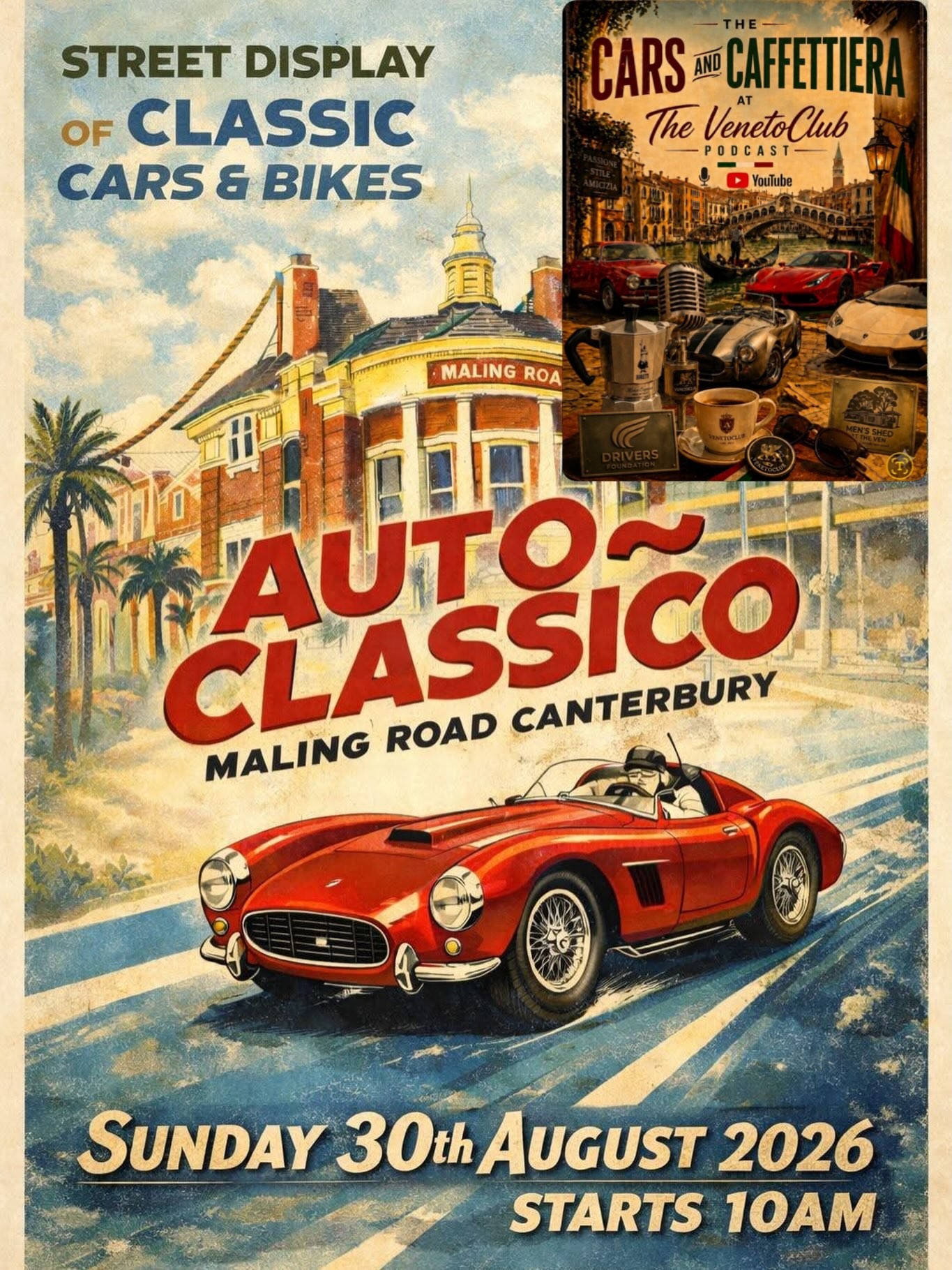 Auto-Classico — Classic/Euro car meet in Melbourne, VIC on Sunday 30 August 2026