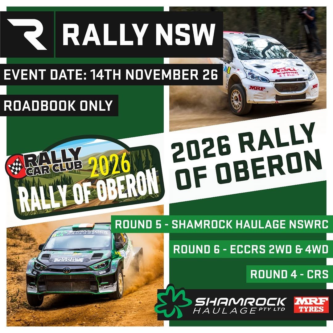2026 Rally of Oberon — Classic track day in Bathurst, NSW on Saturday 14 November 2026