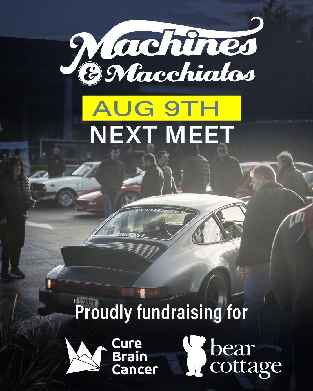 Machines & Macchiatos — Classic/Muscle car meet in Sydney, NSW on Sunday 9 August 2026