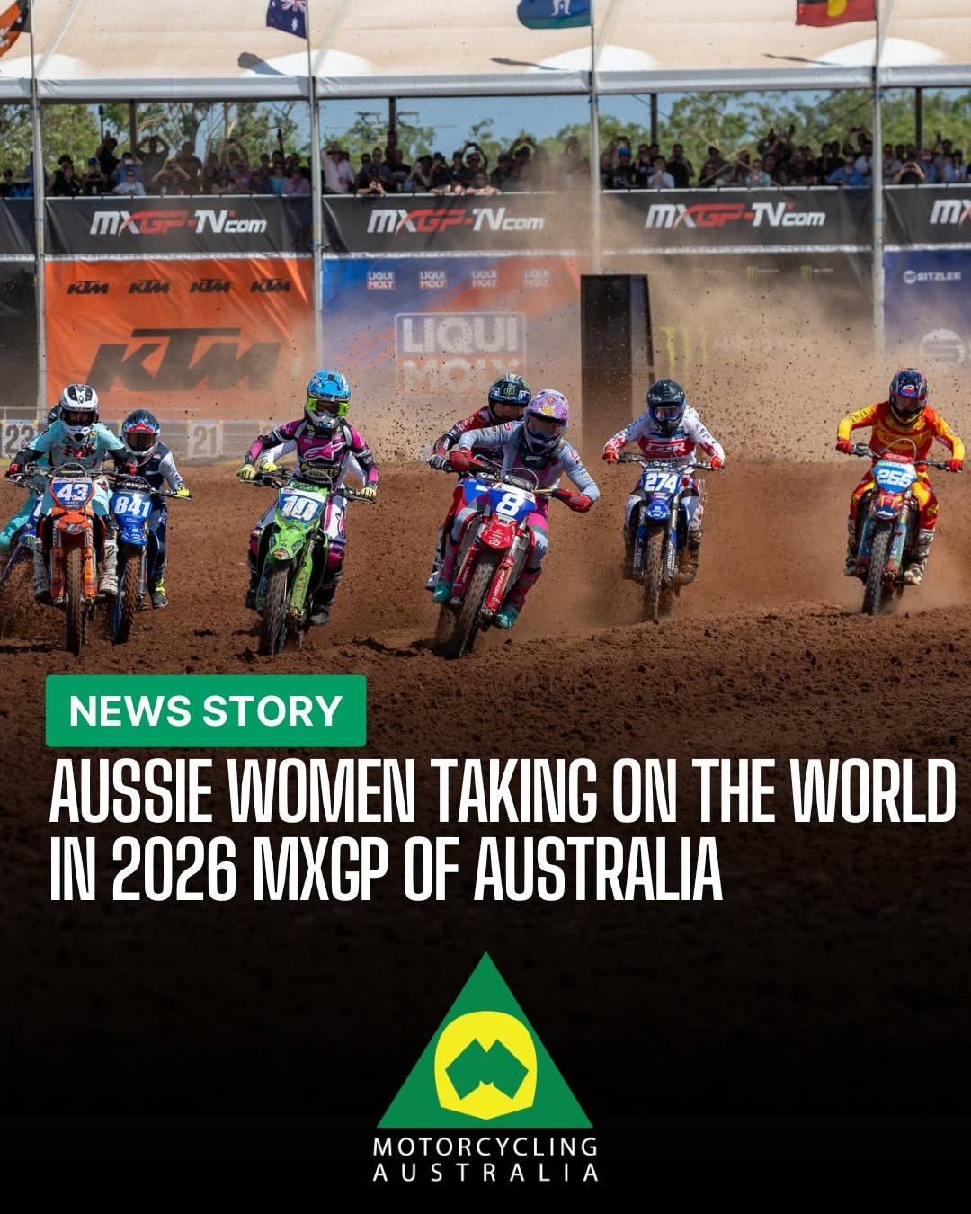 MXGP of Australia — spectator event in Darwin, NT on Friday 18 September 2026