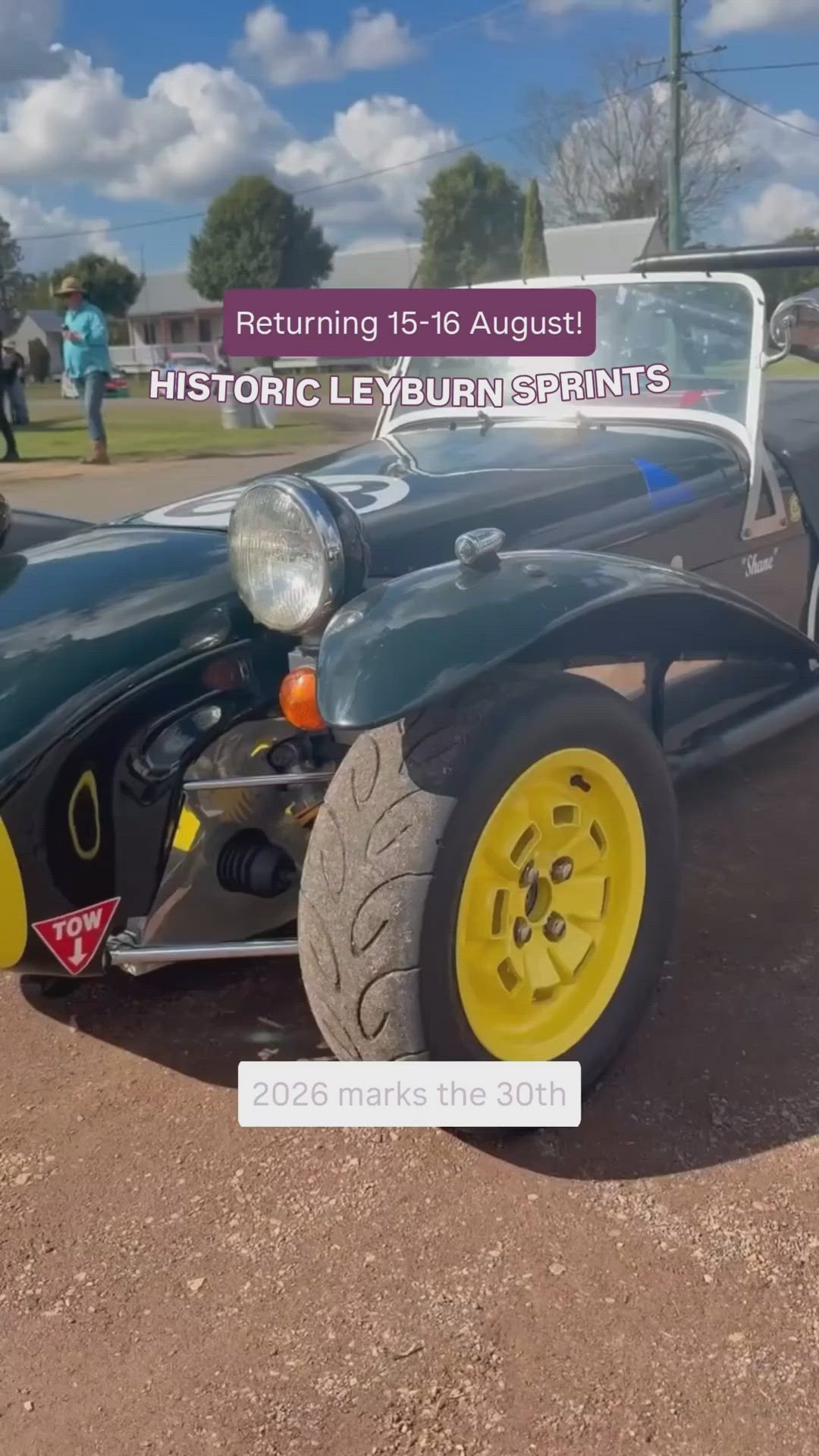 Historic Leyburn Sprints — Classic spectator event in Brisbane, QLD on Saturday 15 August 2026