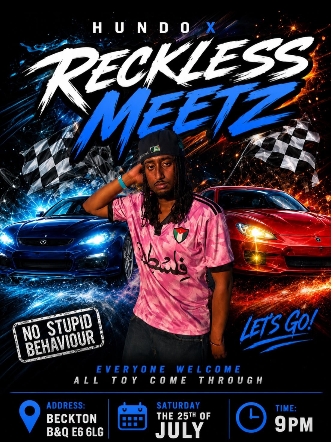 Hundo x Reckless Meetz — JDM car meet in International on Saturday 25 July 2026