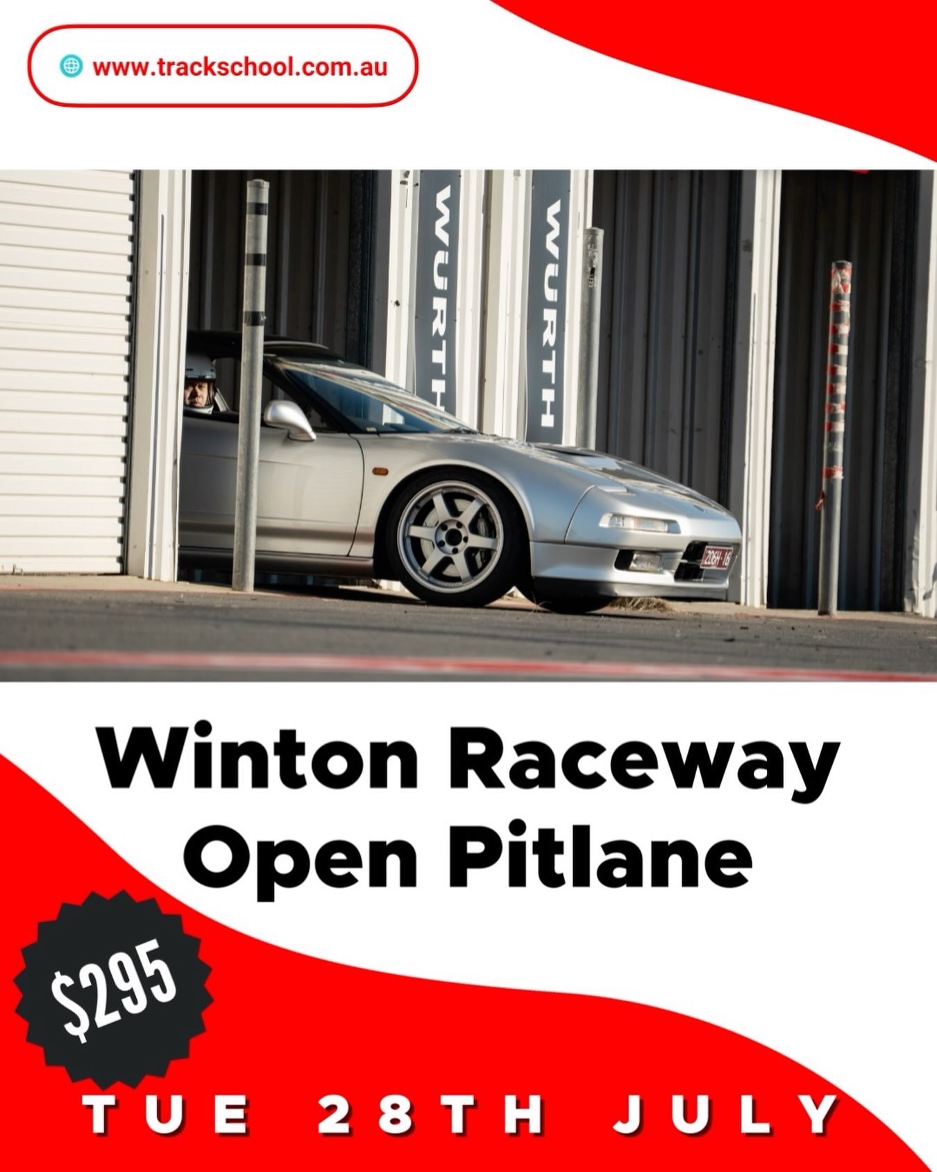 Winton Raceway Open Pitlane — JDM/Euro track day in Melbourne, VIC on Tuesday 28 July 2026