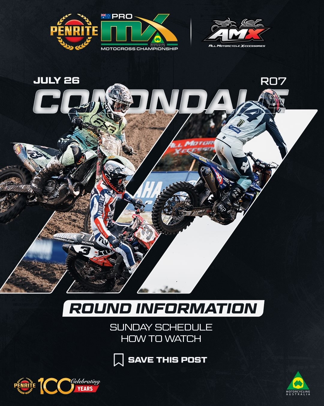 ProMX Motocross Championship - Round 7 Conondale — spectator event in Sunshine Coast, QLD on Sunday 26 July 2026