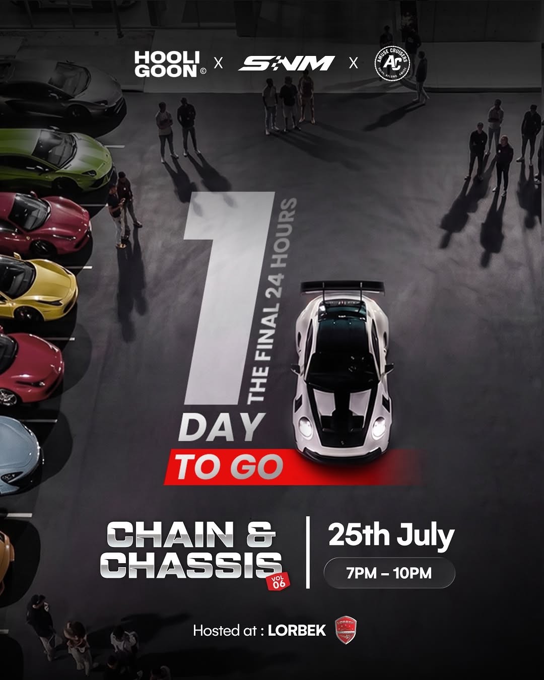 Chain & Chassis Vol 06 — Euro/Exotic car meet in Melbourne, VIC on Saturday 25 July 2026