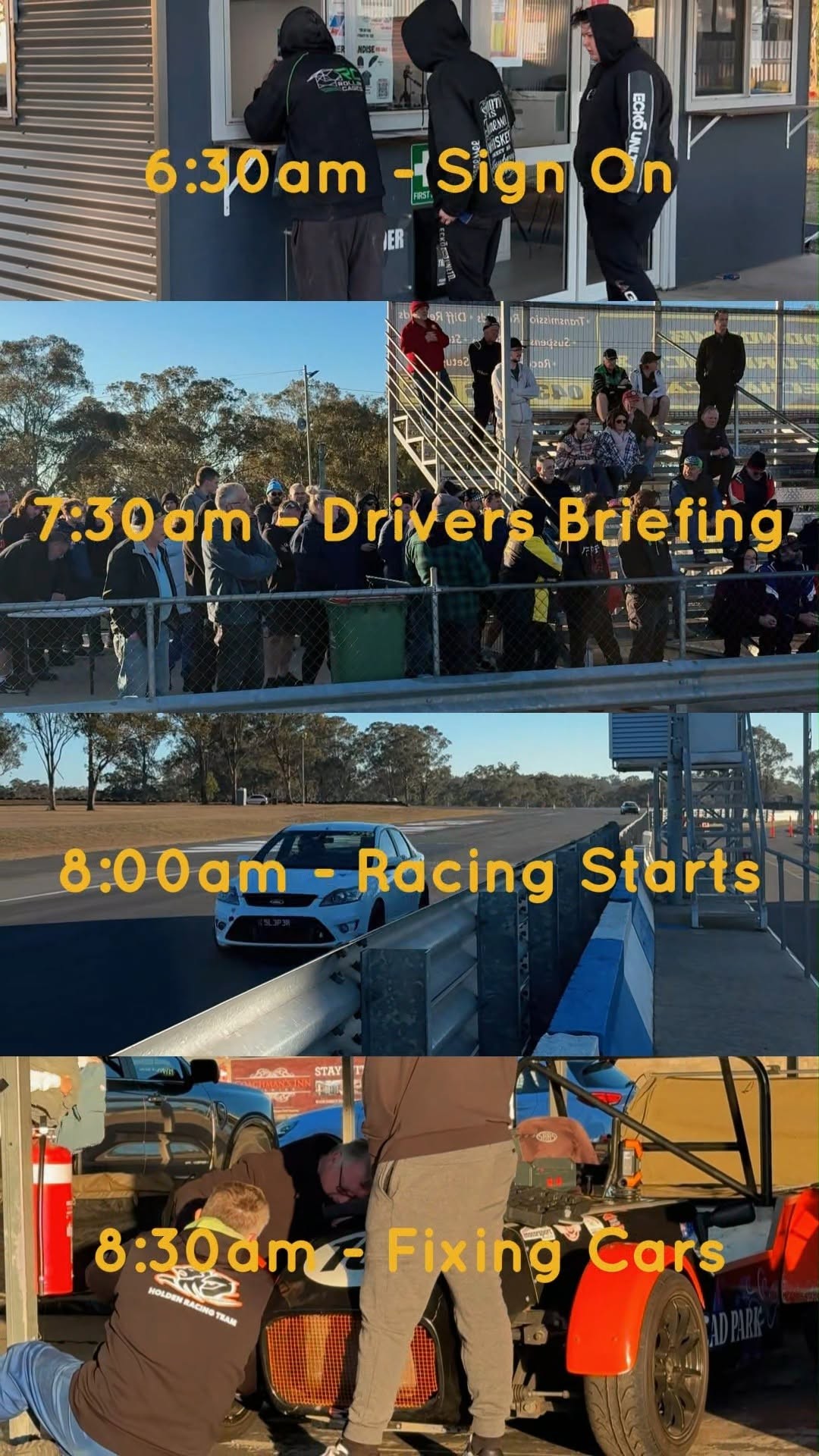 C Sprints Round 2 — Muscle track day in Brisbane, QLD on Saturday 25 July 2026