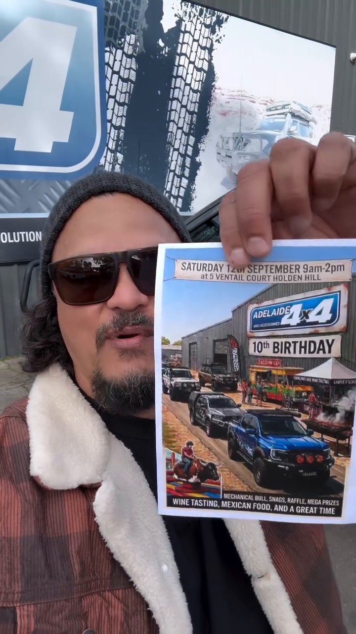 Adelaide 4x4 Accessories 10 Year Anniversary — 4x4 car meet in Adelaide, SA on Saturday 12 September 2026