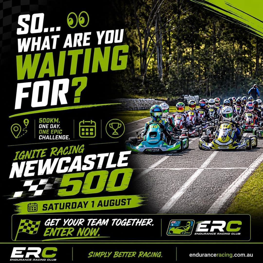 Ignite Racing Newcastle 500 — track day in Newcastle, NSW on Saturday 1 August 2026