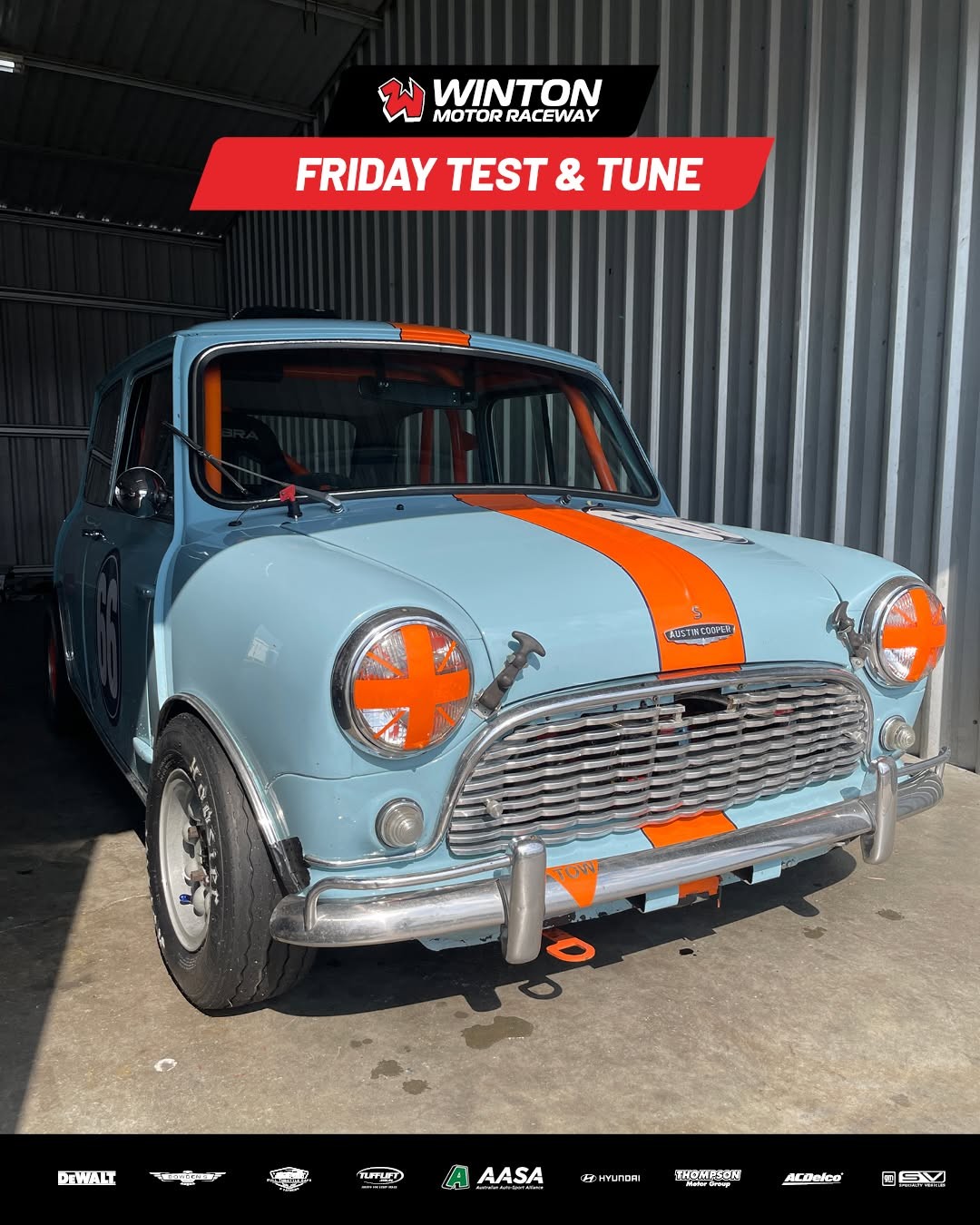 Friday Test & Tune — track day in Albury, VIC on Friday 31 July 2026