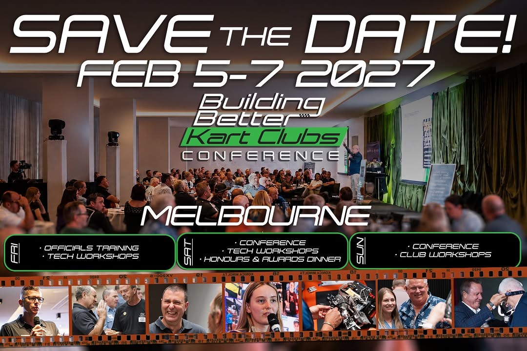 Building Better Kart Clubs Conference — car meet in Melbourne, VIC on Friday 5 February 2027