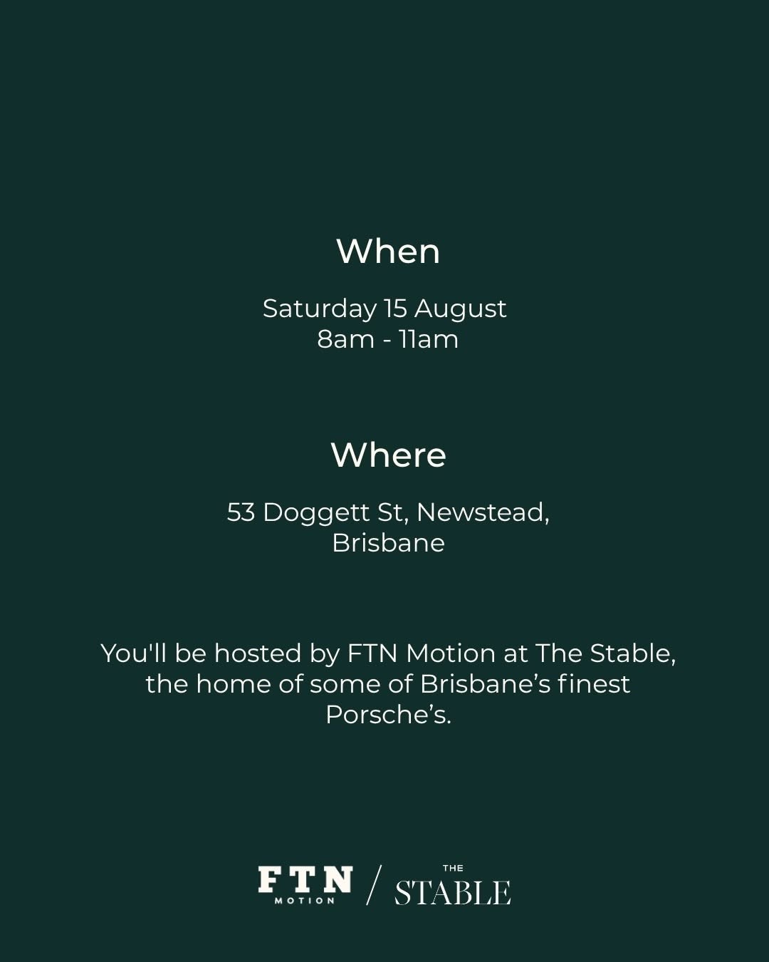 Test Ride Day Brisbane — Euro car meet in Brisbane, QLD on Saturday 15 August 2026