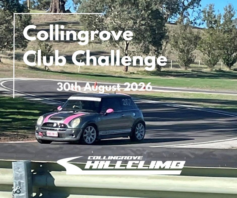 Collingrove Club Challenge — Classic track day in Adelaide, SA on Sunday 30 August 2026