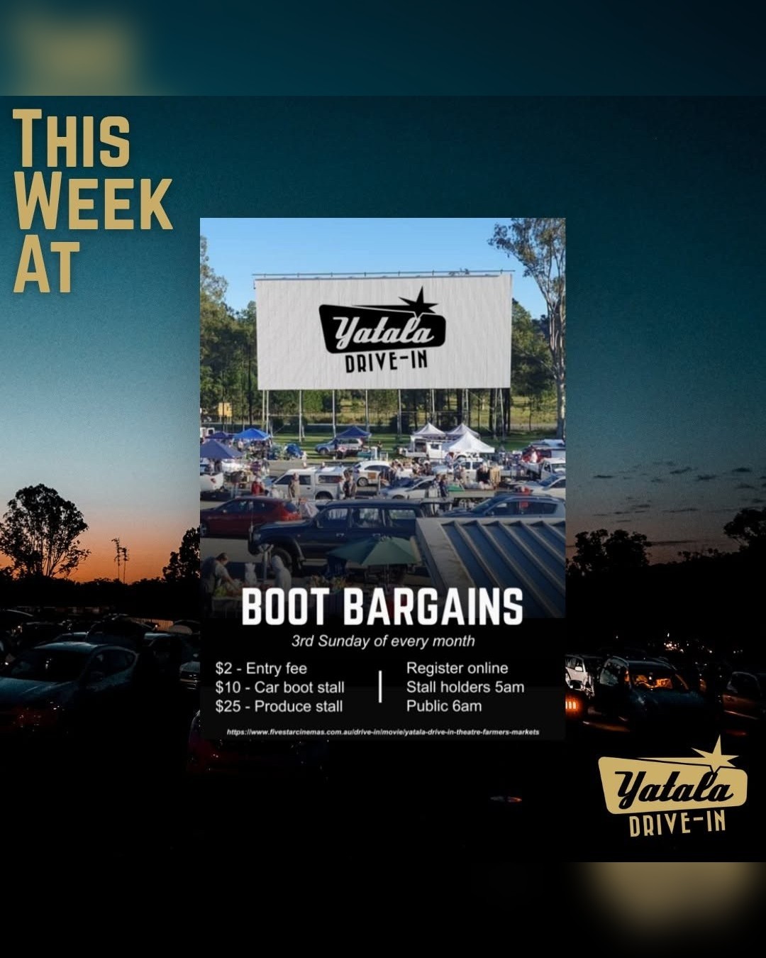 Boot Bargains — Classic car meet in Gold Coast, QLD on Sunday 16 August 2026