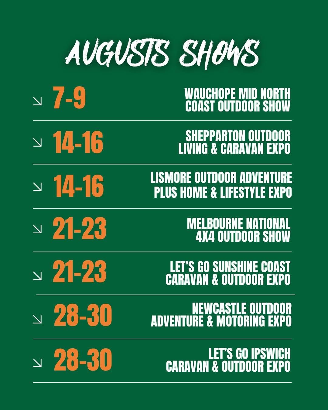 Wauchope Mid North Coast Outdoor Show — 4x4 spectator event in Sydney, NSW on Friday 7 August 2026