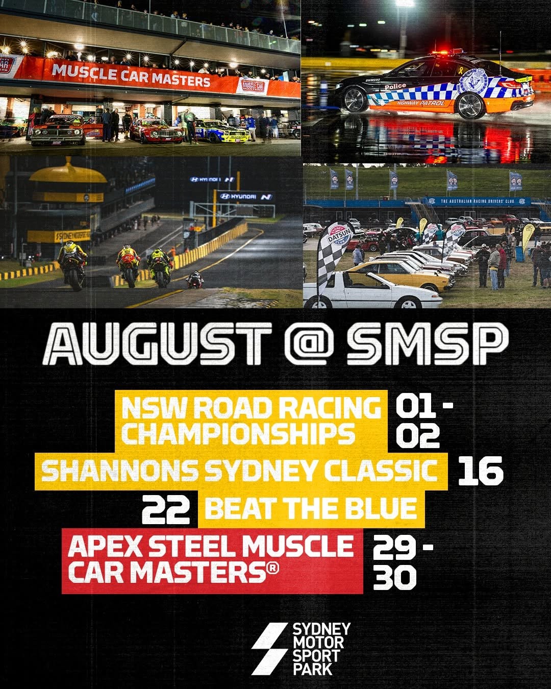 NSW Road Racing Championships — spectator event in Sydney, NSW on Saturday 1 August 2026