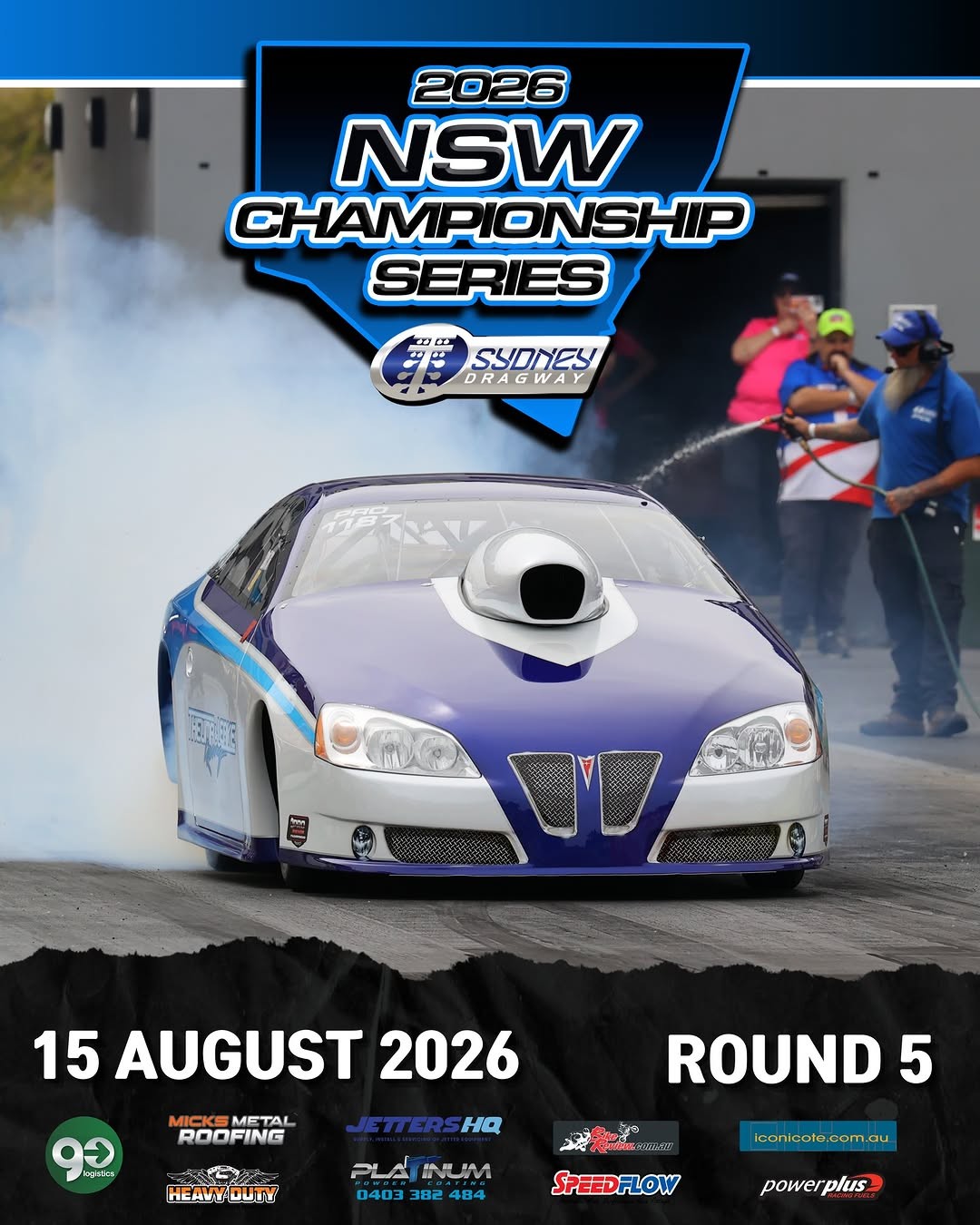 2026 NSW Championship Series - Round 5 — Muscle spectator event in Sydney, NSW on Saturday 15 August 2026