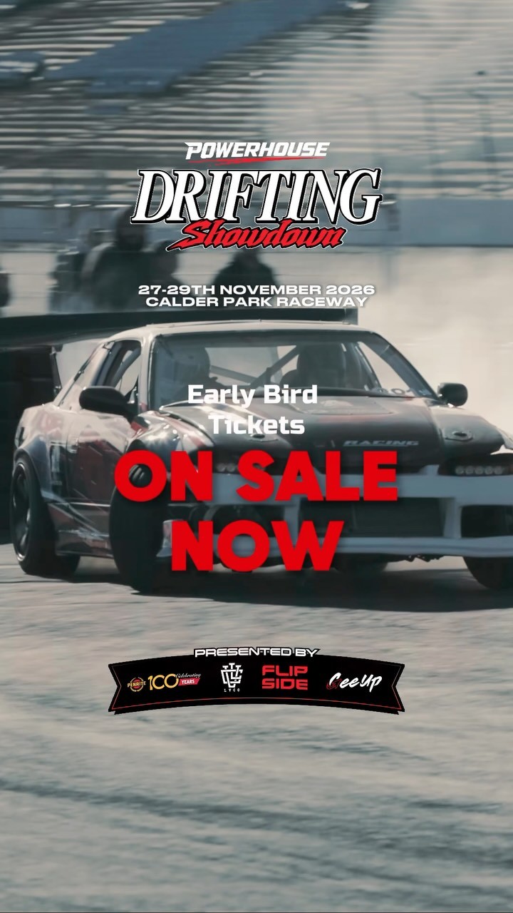 Powerhouse Drifting Showdown — JDM/Muscle spectator event in Melbourne, VIC on Friday 27 November 2026