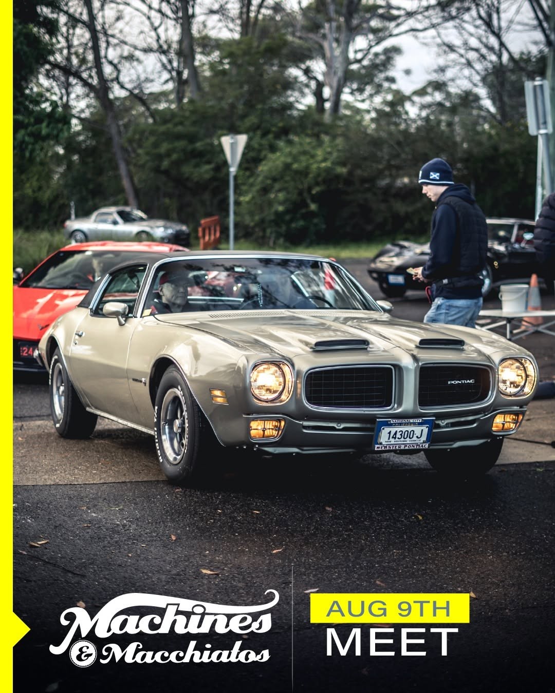 Machines & Macchiatos — Classic/Muscle car meet in Sydney, NSW on Sunday 9 August 2026