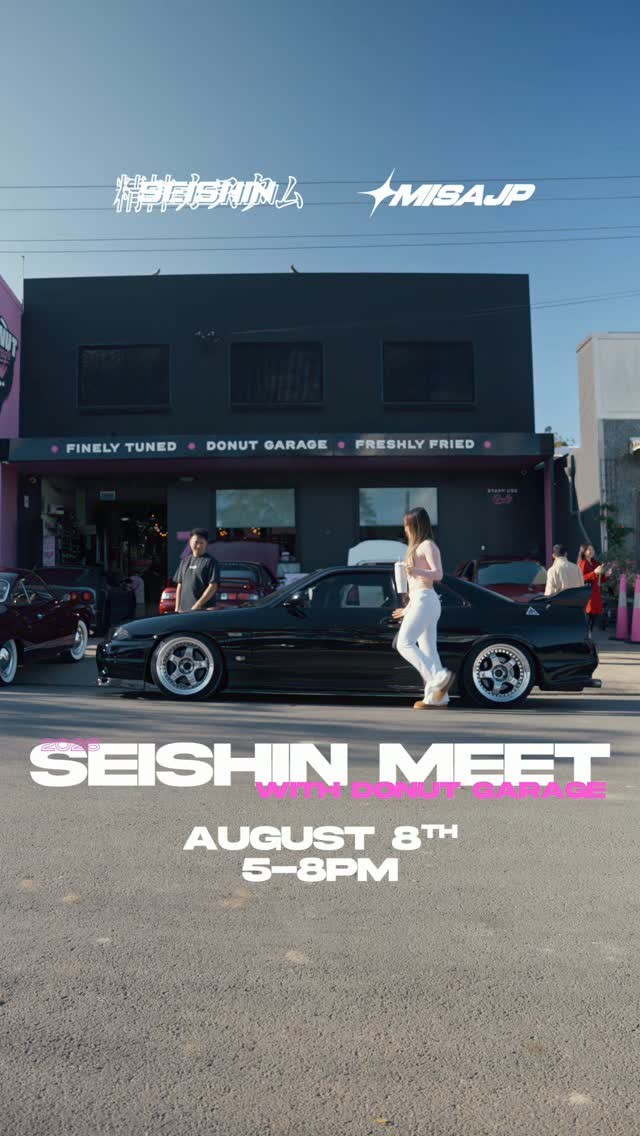 Seishin Meet with Donut Garage — JDM/Stance car meet in Sydney, NSW on Saturday 8 August 2026