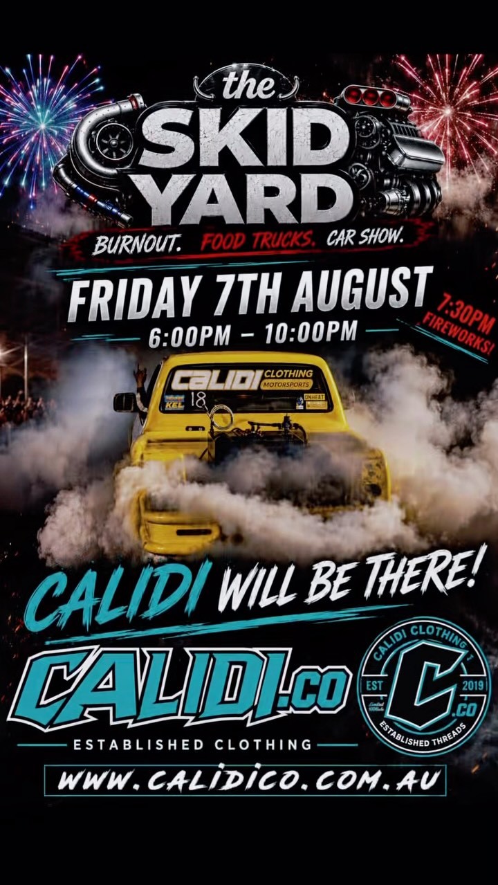 The Skid Yard — Muscle spectator event in Sydney, NSW on Friday 7 August 2026