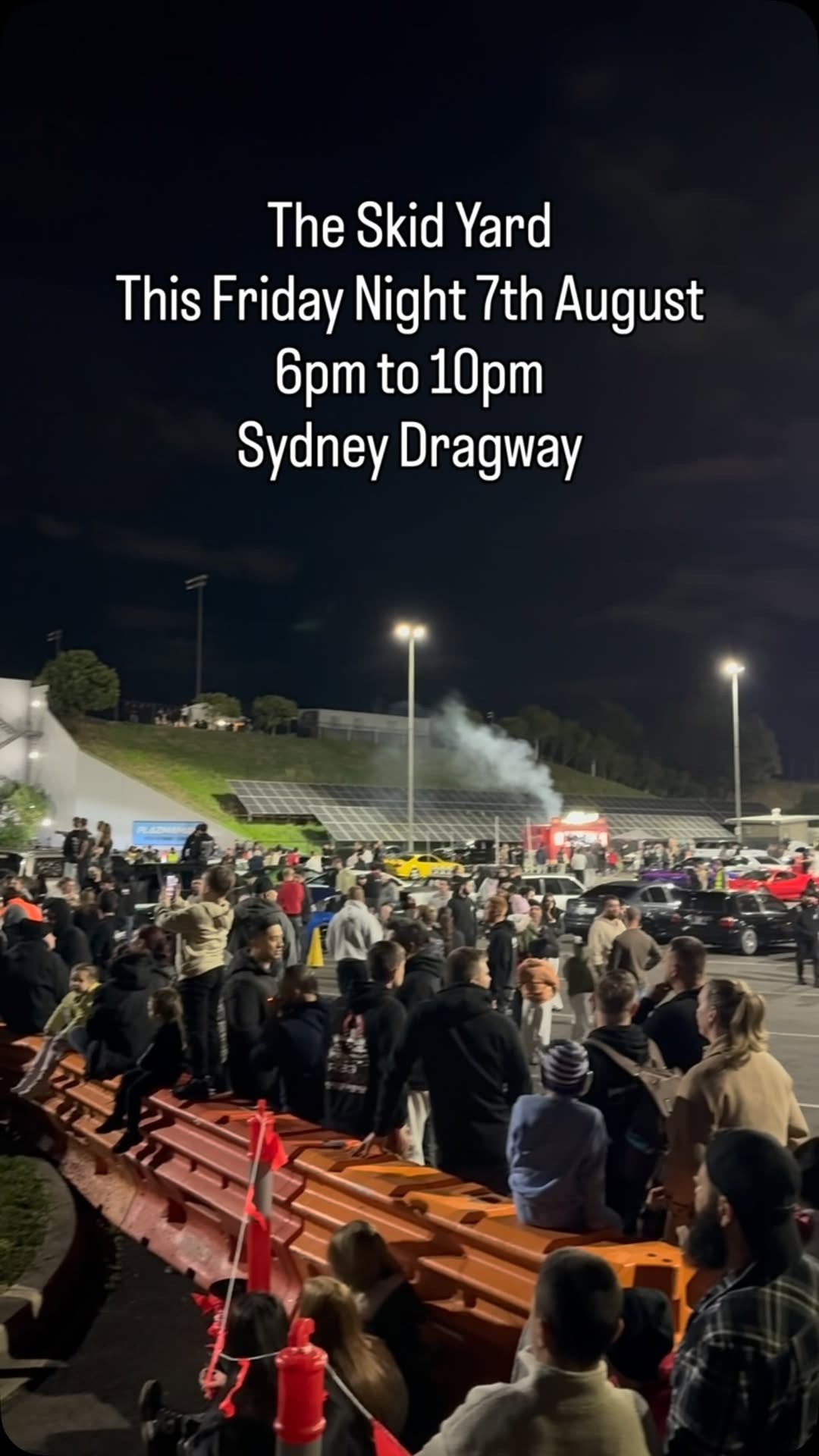 The Skid Yard — JDM/Muscle spectator event in Sydney, NSW on Friday 7 August 2026