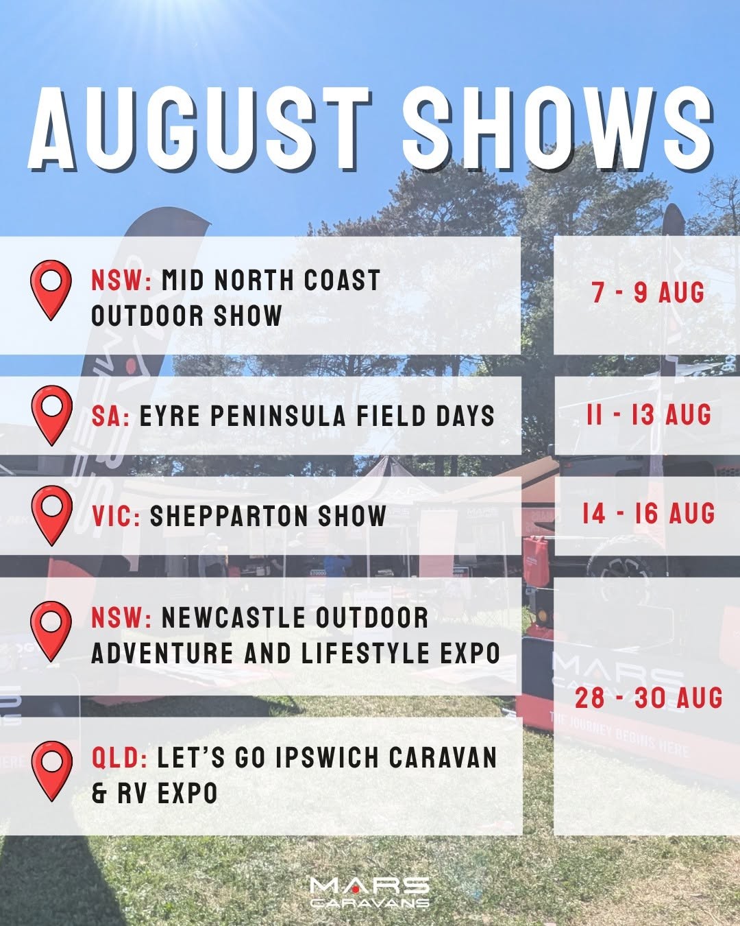Mid North Coast Outdoor Show — 4x4 spectator event in Sydney, NSW on Friday 7 August 2026