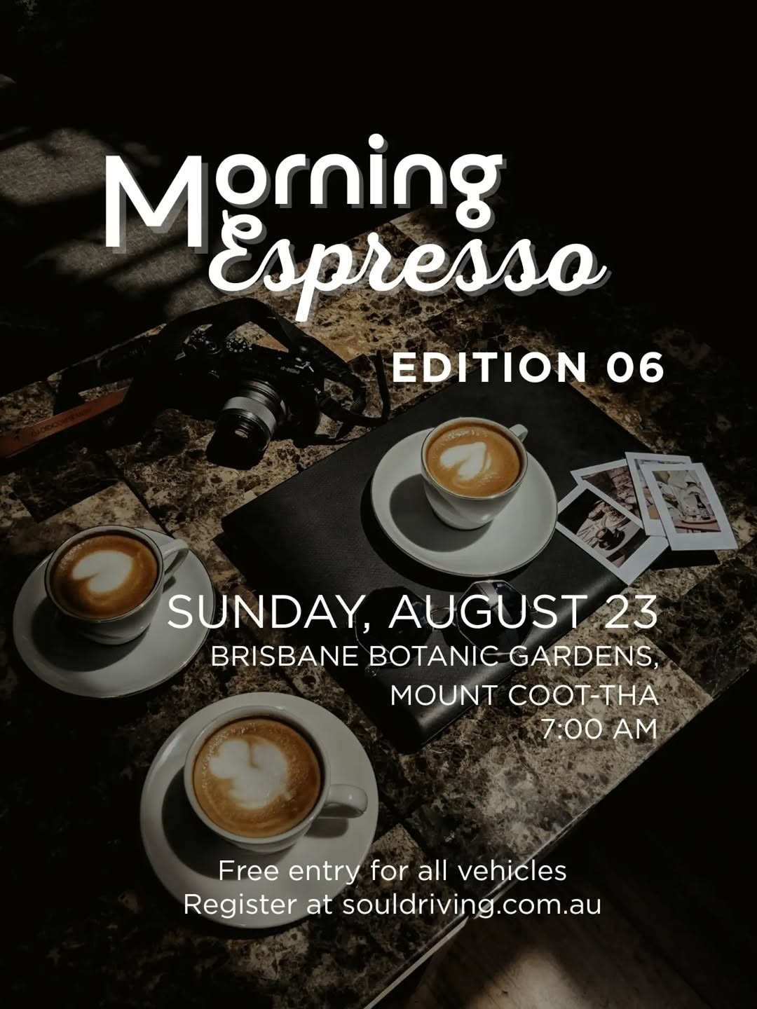 Morning Espresso - Edition 06 — Euro car meet in Brisbane, QLD on Sunday 23 August 2026