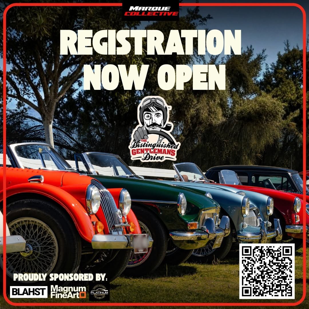 The Distinguished Gentleman's Drive — Classic car meet in Melbourne, VIC on Sunday 27 September 2026