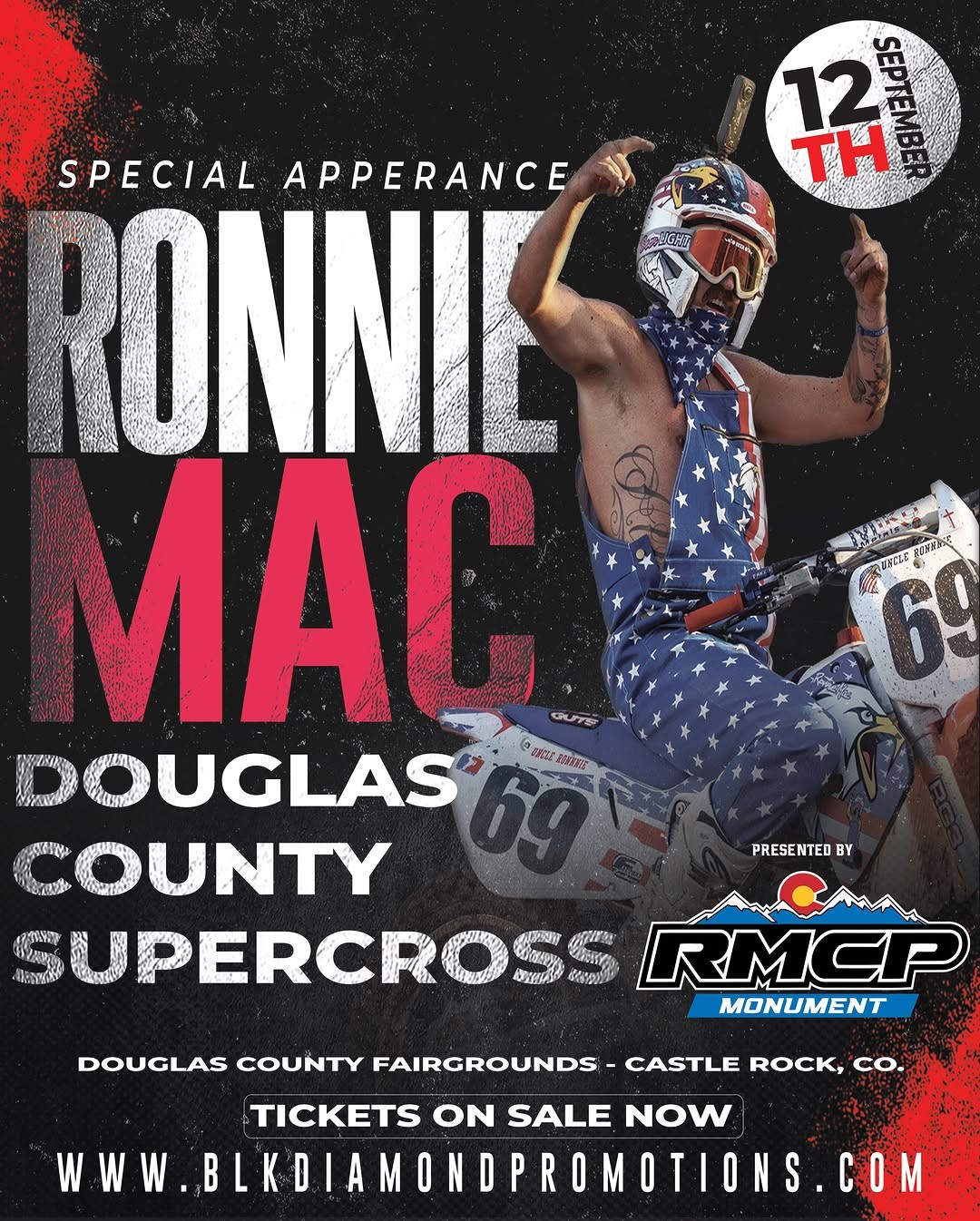 Douglas County Supercross — spectator event in International on Saturday 12 September 2026