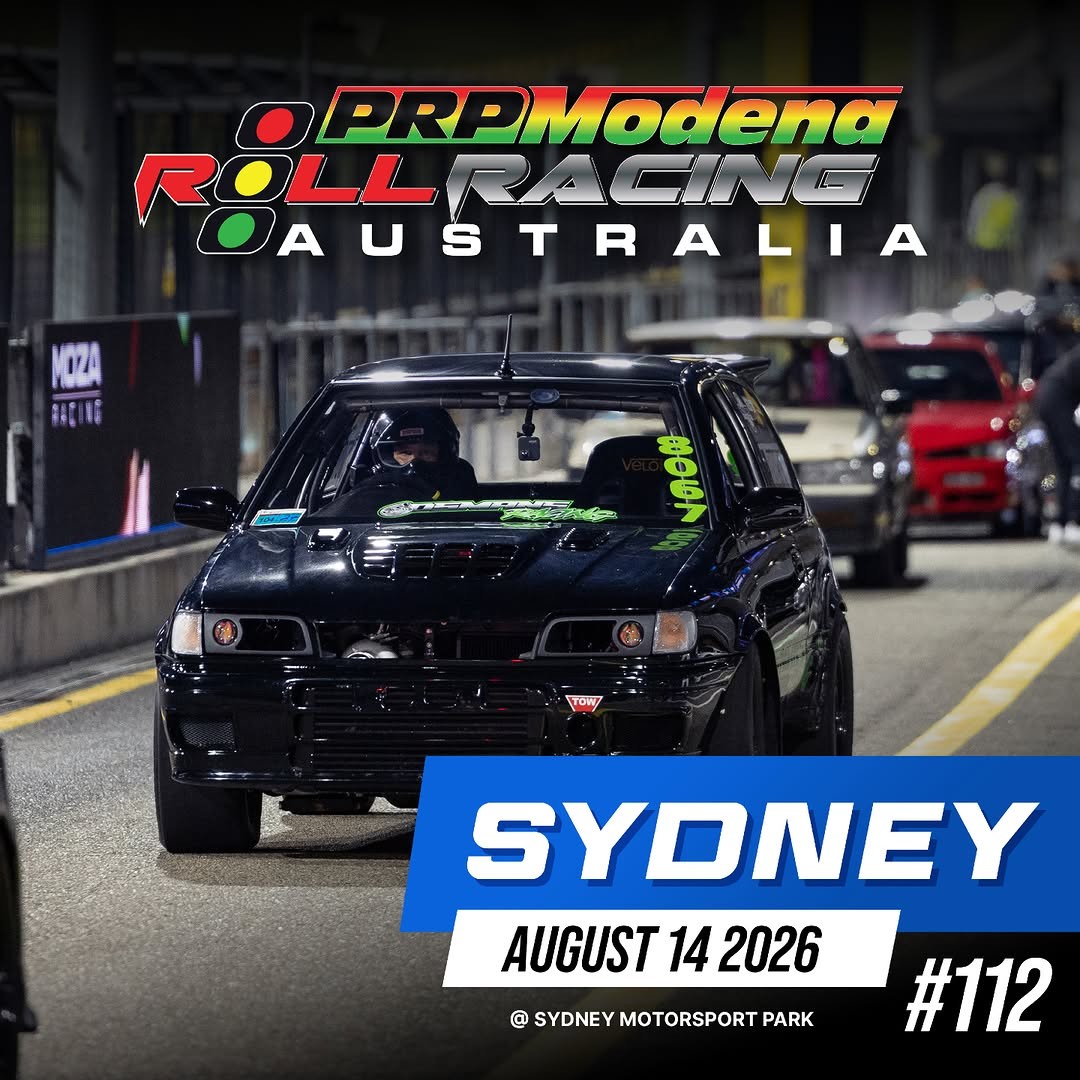 Roll Racing Sydney 112 — Euro/JDM track day in Sydney, NSW on Friday 14 August 2026