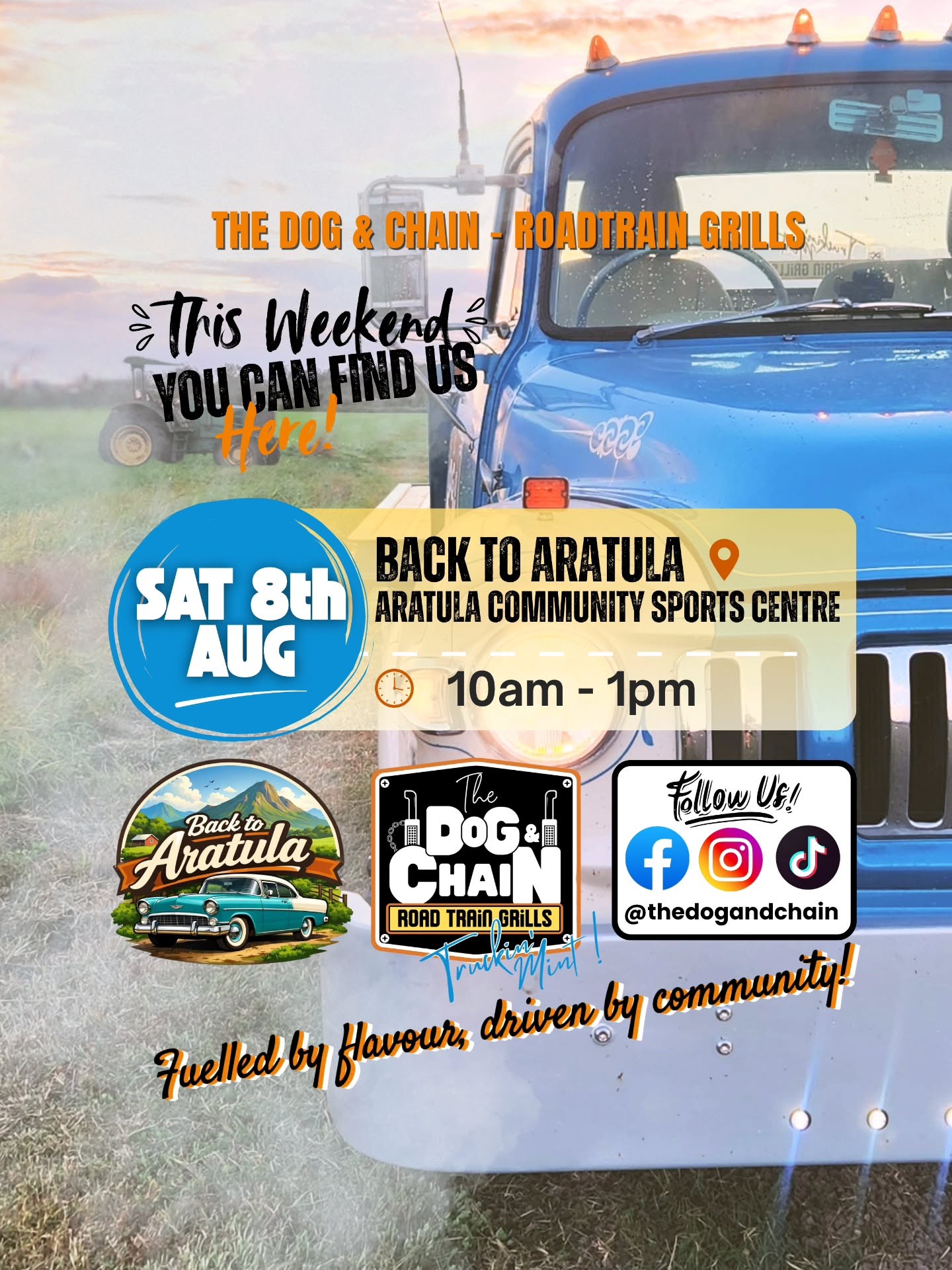 Back to Aratula — Classic car meet in Brisbane, QLD on Saturday 8 August 2026
