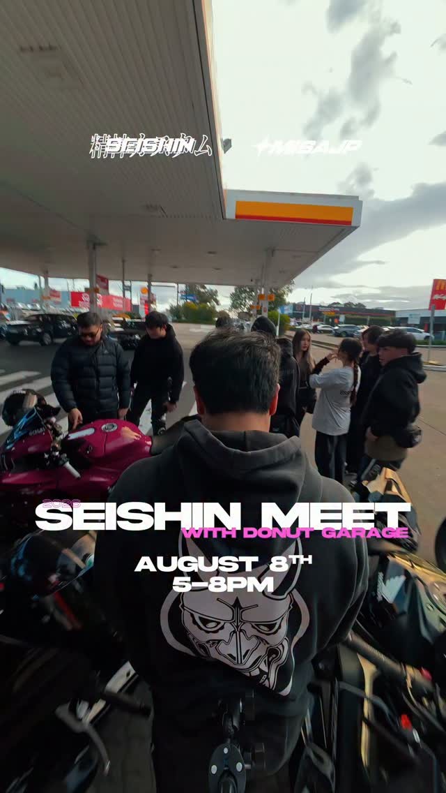Seishin Meet with Donut Garage — JDM car meet in Brisbane, QLD on Saturday 8 August 2026