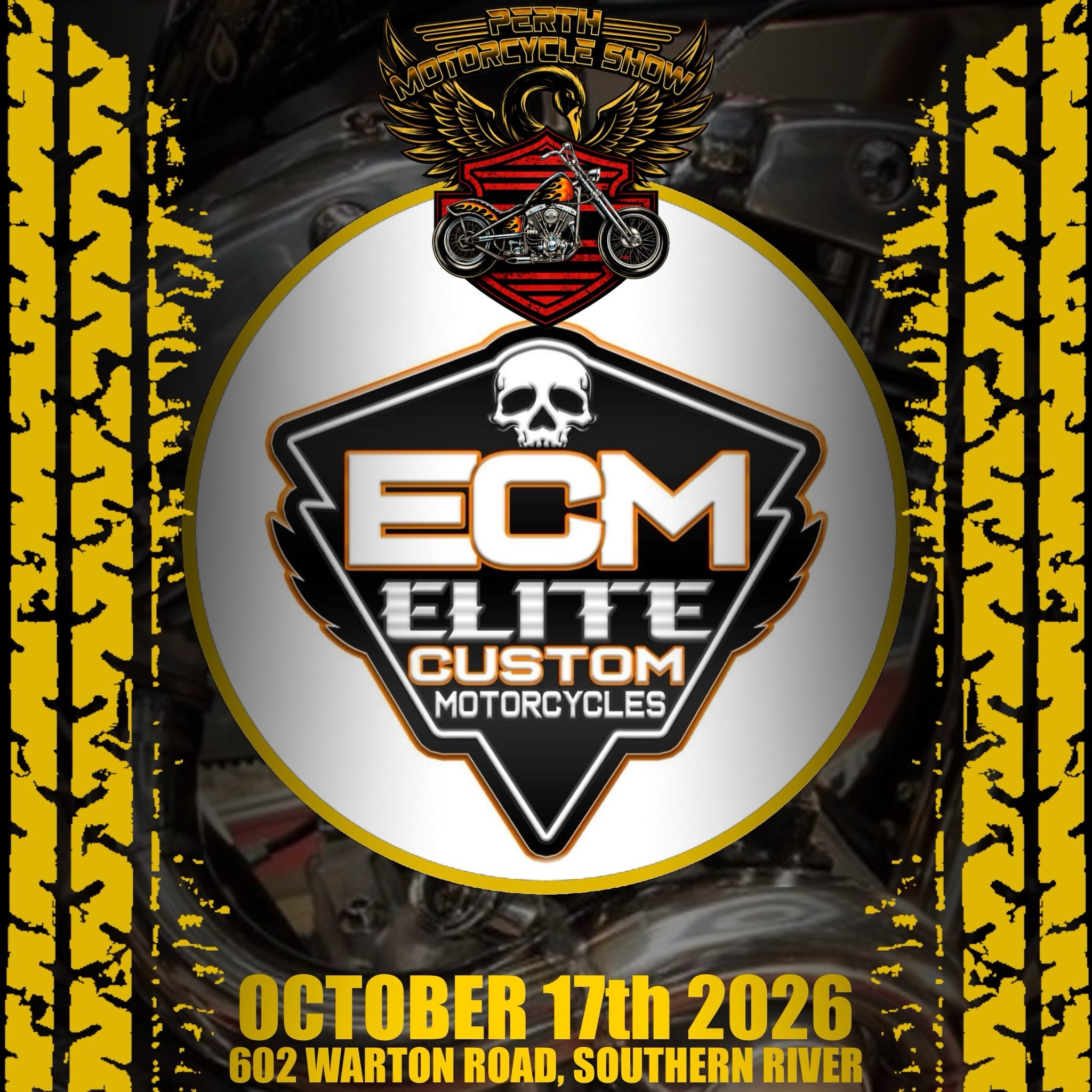 Perth Motorcycle Show — 4x4/Classic spectator event in Perth, WA on Saturday 17 October 2026