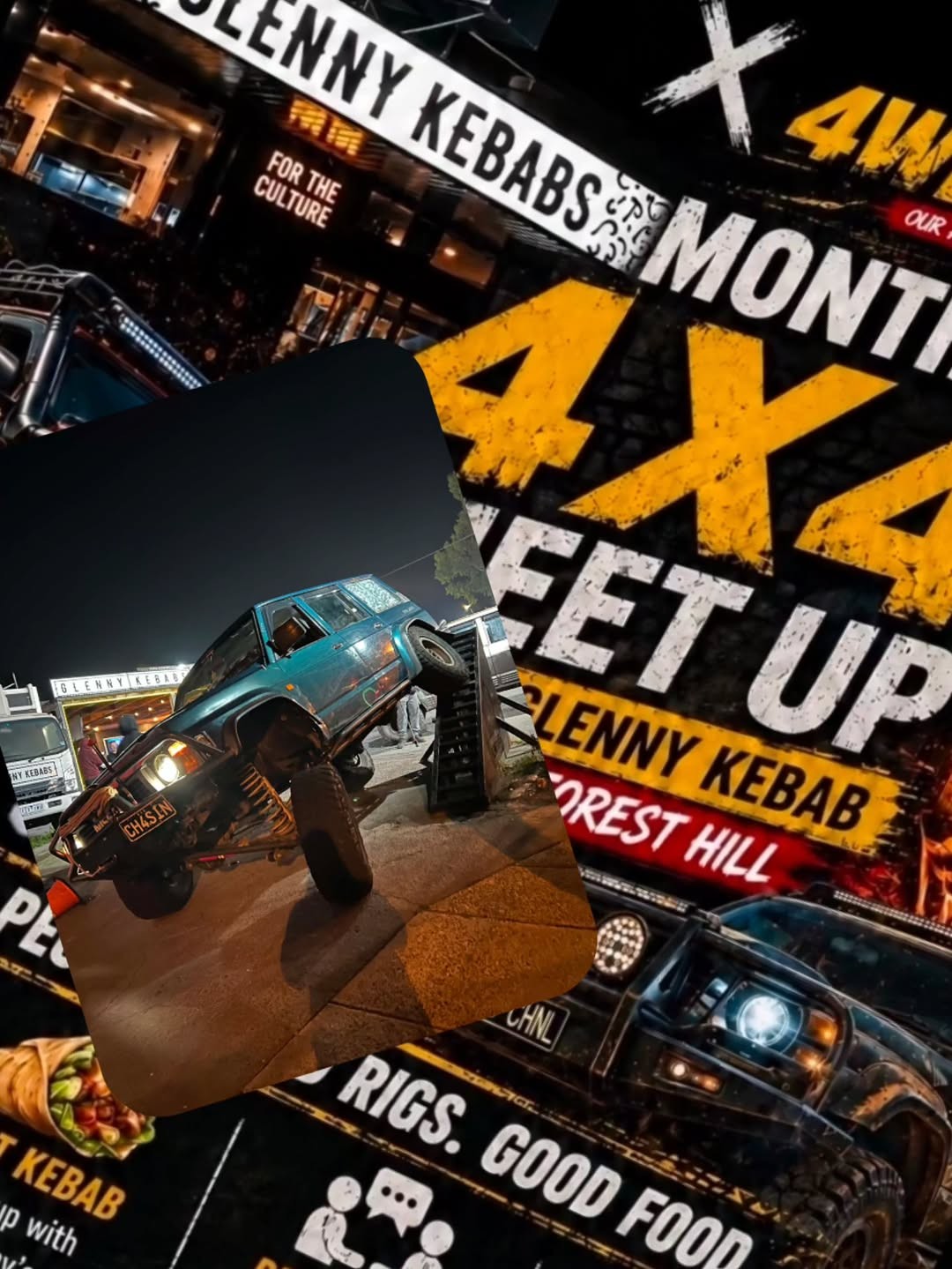 Monthly 4x4 Meet Up — 4x4 car meet in Melbourne, VIC on Tuesday 4 August 2026