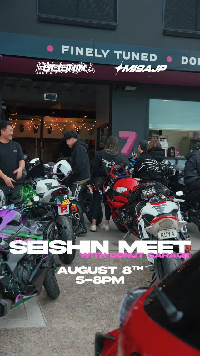 Seishin Meet with Donut Garage — JDM/Stance car meet in Sydney, NSW on Saturday 8 August 2026