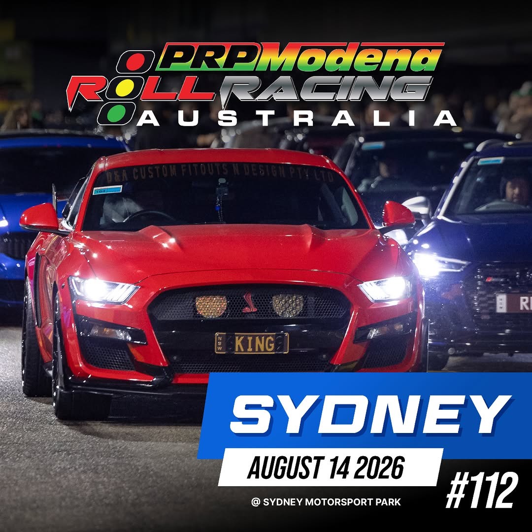 Roll Racing Sydney #112 — JDM/Muscle track day in Sydney, NSW on Friday 14 August 2026