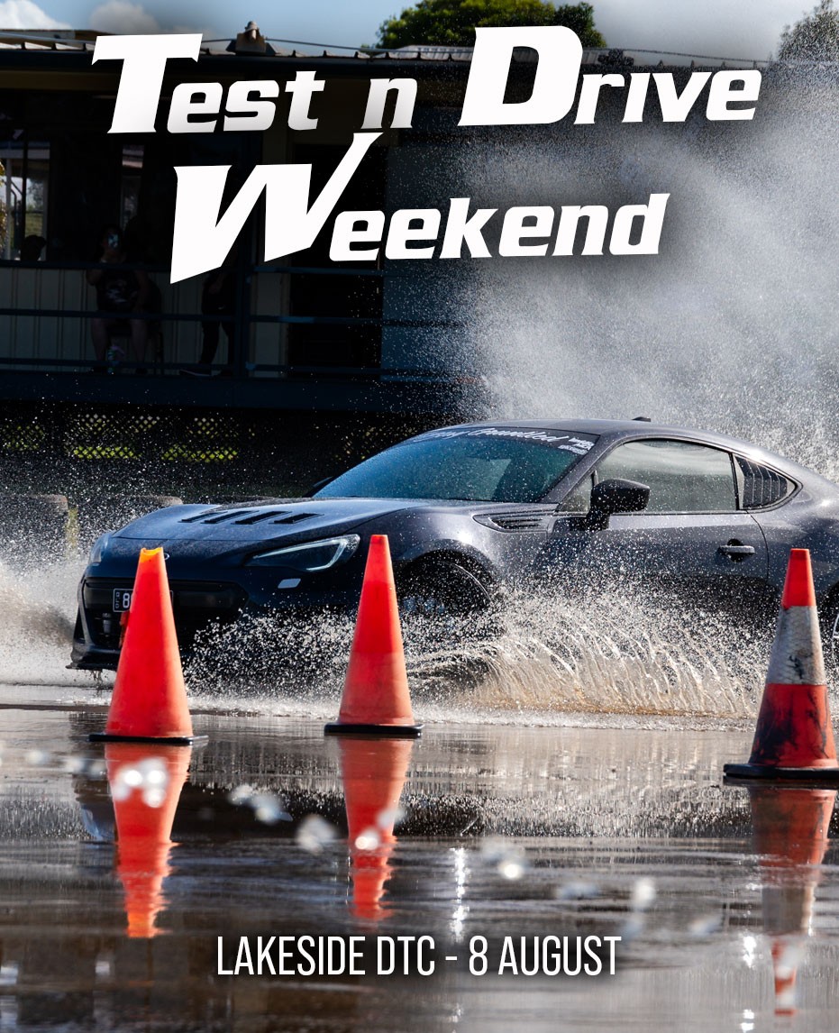 Test n Drive Weekend — JDM track day in Brisbane, QLD on Saturday 8 August 2026