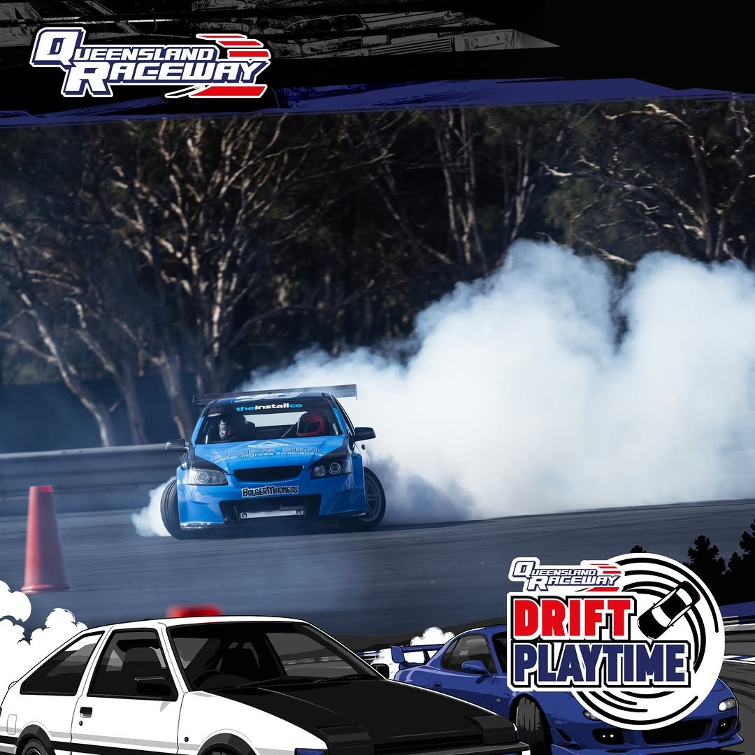 QR Drift Playtime — JDM track day in Brisbane, QLD on Wednesday 12 August 2026