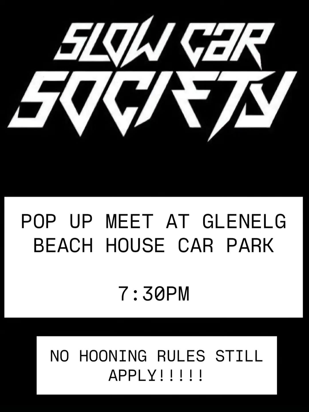 Pop Up Meet — Stance car meet in Adelaide, SA on Saturday 8 August 2026