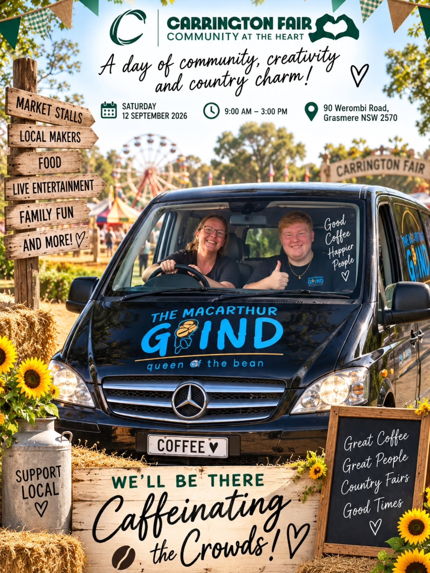 Carrington Fair — spectator event in Sydney, NSW on Saturday 12 September 2026