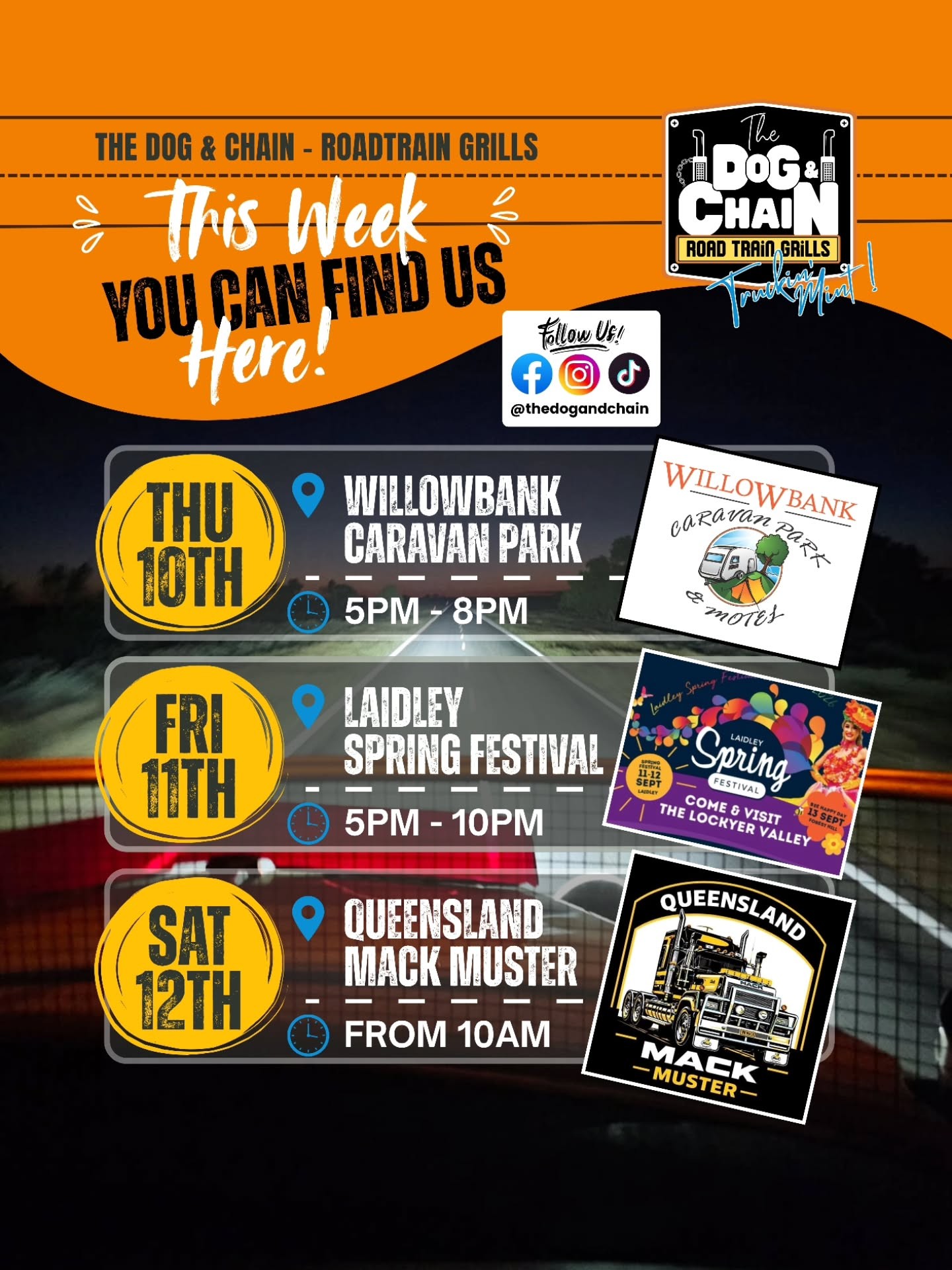 Queensland Mack Muster — car meet in Brisbane, QLD on Saturday 12 September 2026