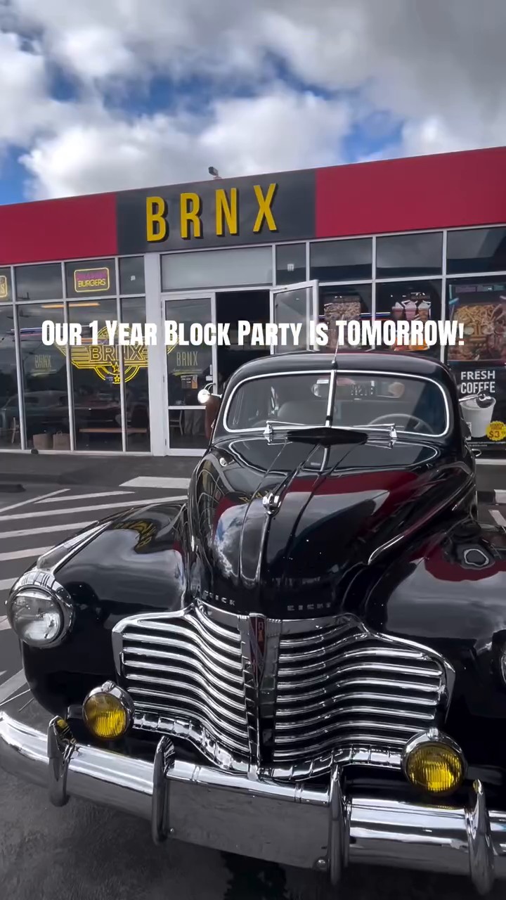 BRNX 1 Year Block Party — car meet in Melbourne, VIC on Friday 4 September 2026