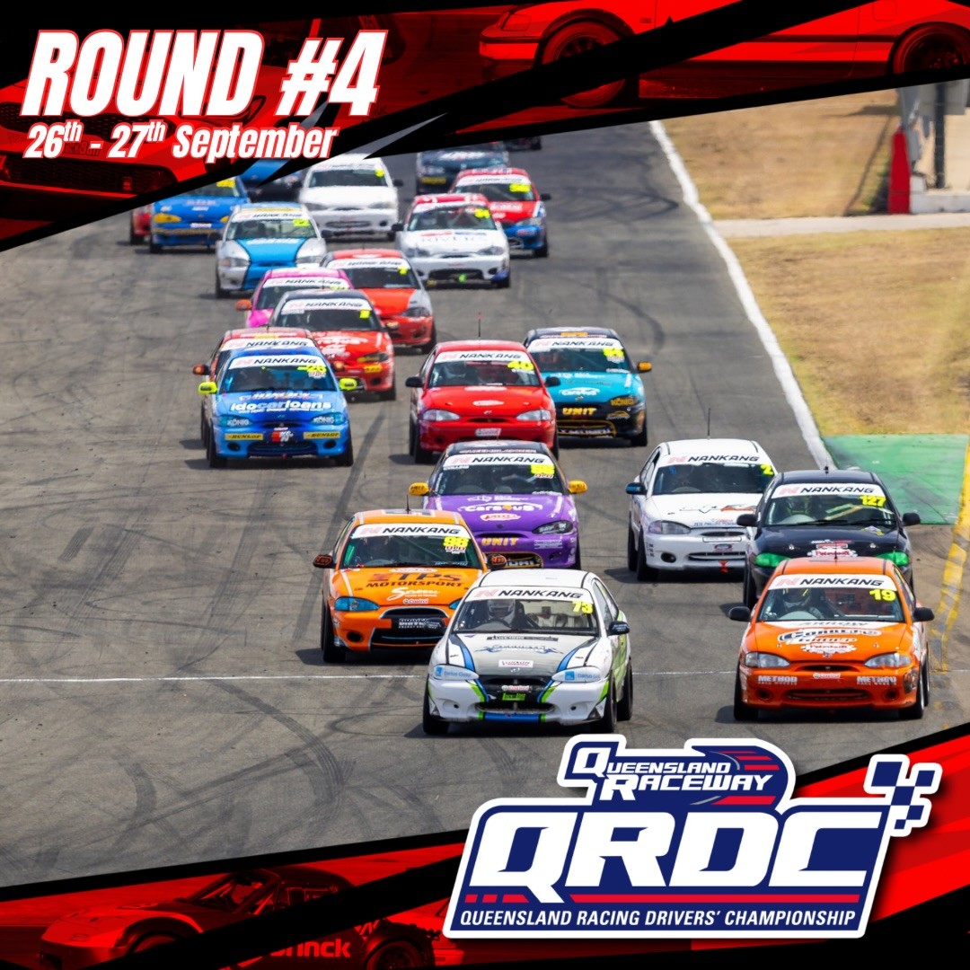 QRDC Round #4 — track day in Brisbane, QLD on Saturday 26 September 2026