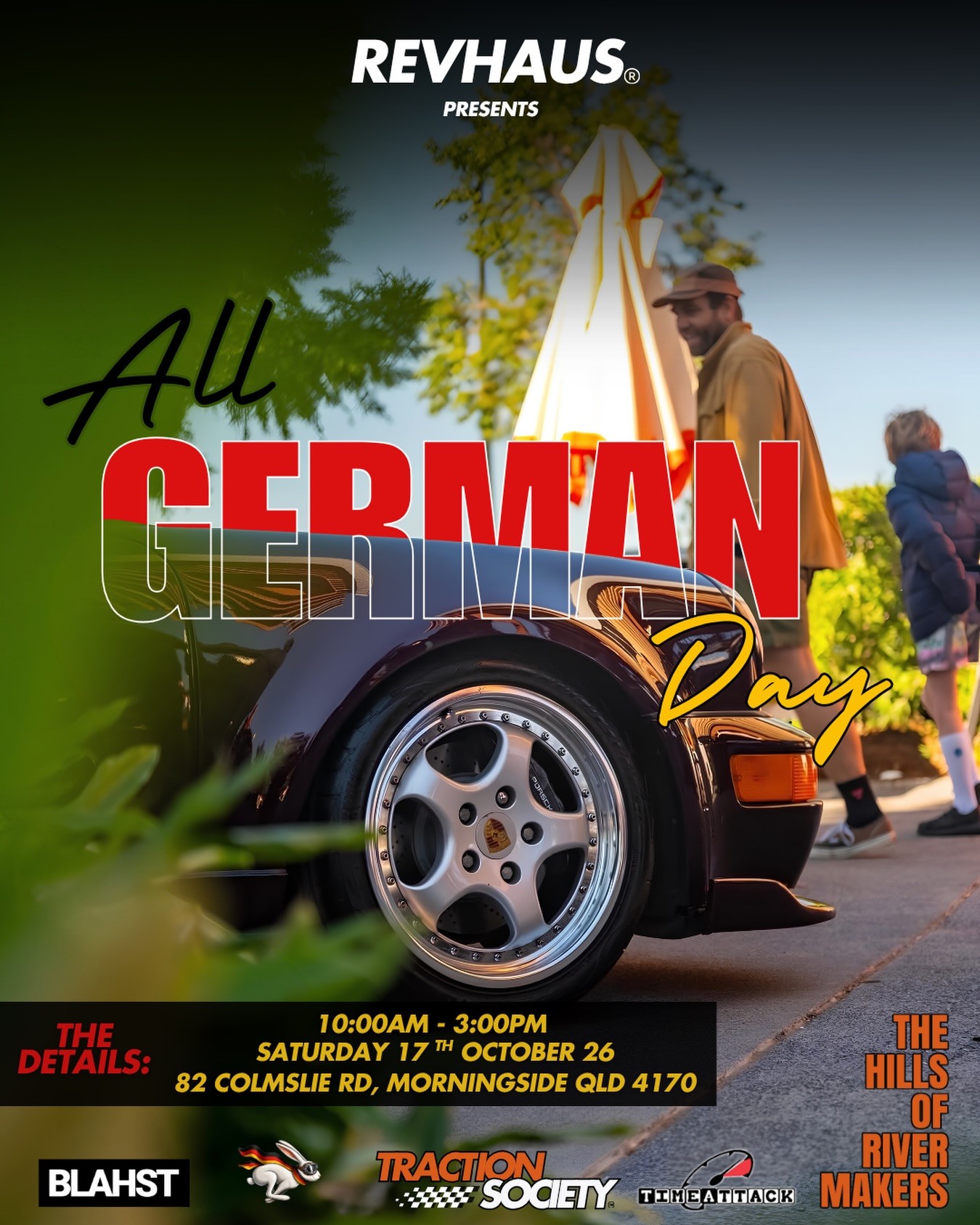 All German Day — Euro car meet in Brisbane, QLD on Saturday 17 October 2026