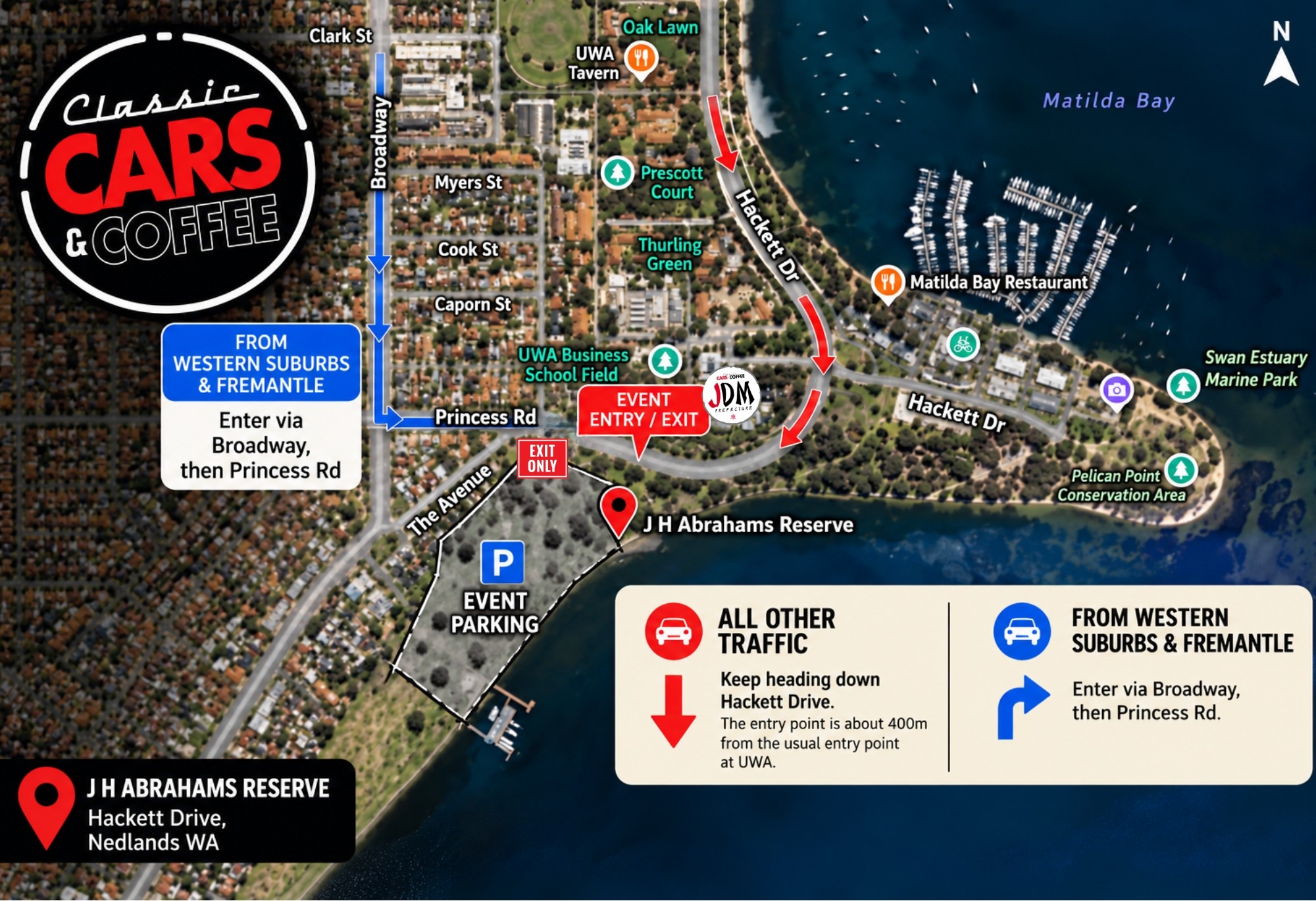 Classic Cars & Coffee — Classic/JDM car meet in Perth, WA on Sunday 13 September 2026